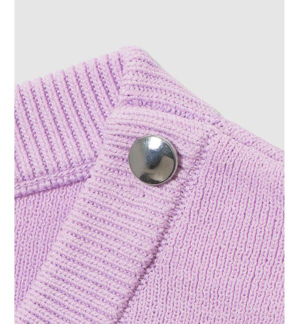 allureville「ソウバリ肩釦クループルオーバー」|ニット・セーター|