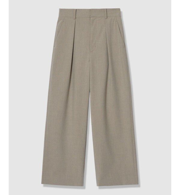 allureville「WEB ルミネ別注 ディープタックパンツ」|チノ|