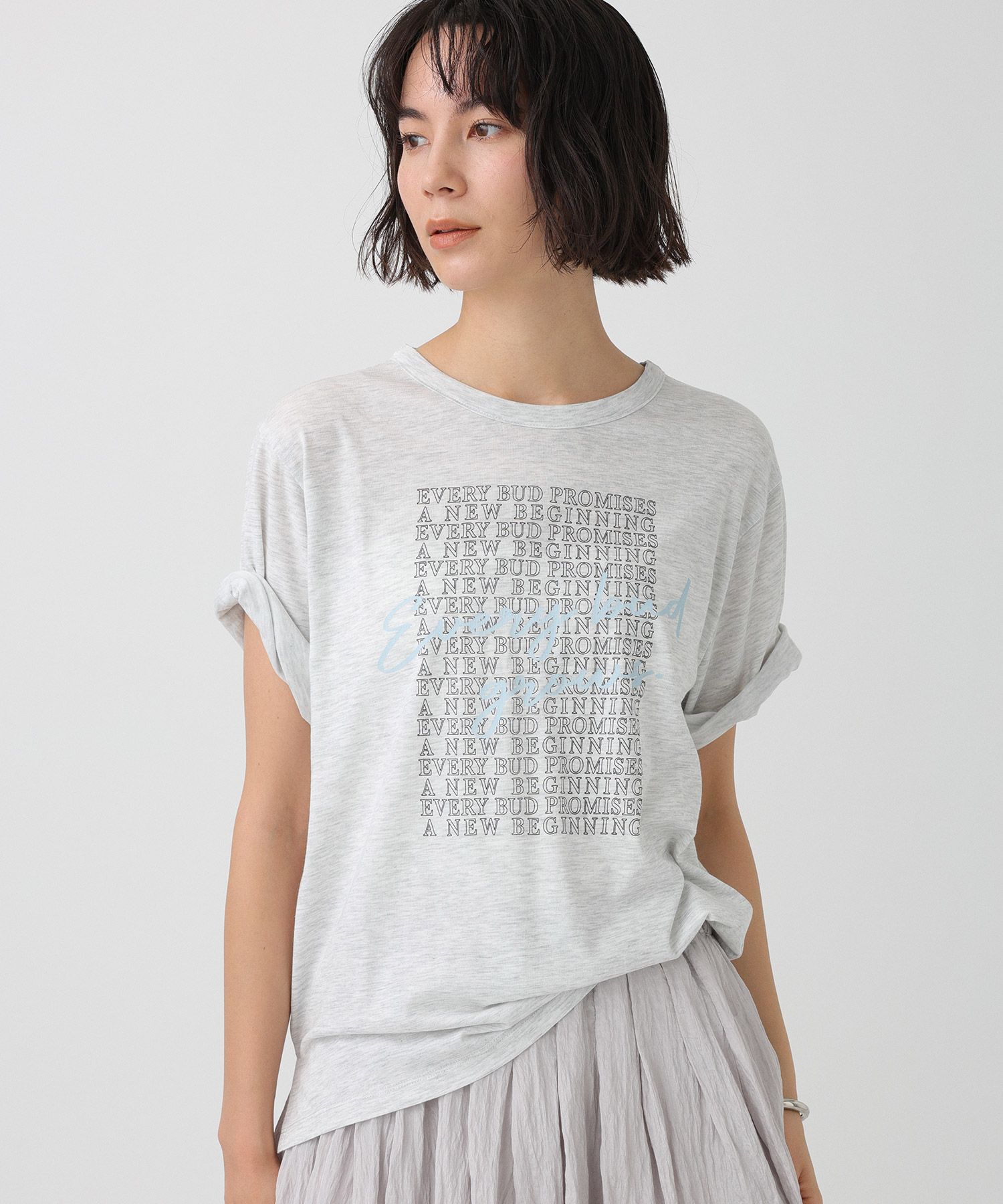  「【81BRANCA】＜別注＞ロゴシアーカットソー」|Tシャツ・カットソー|