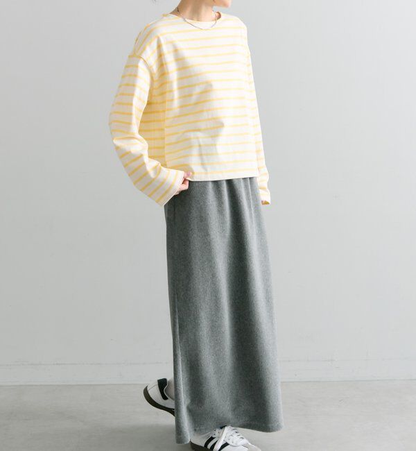  「ボーダーショートカットソー」|Tシャツ・カットソー|