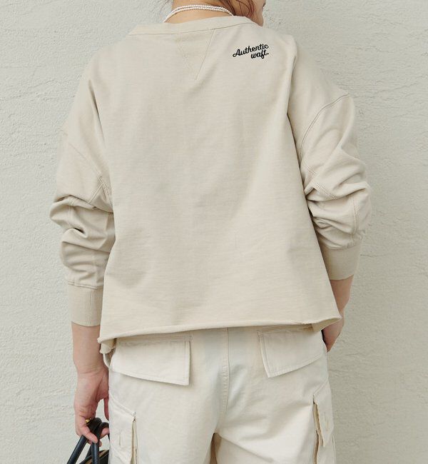  「【リバイバル/新色登場】インレイショートプルオーバー」|プルオーバー|