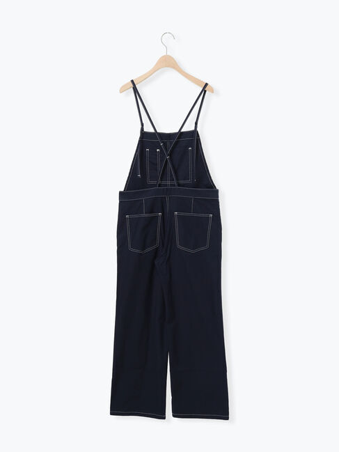 Samansa Mos2「配色ステッチサロペット」|その他|