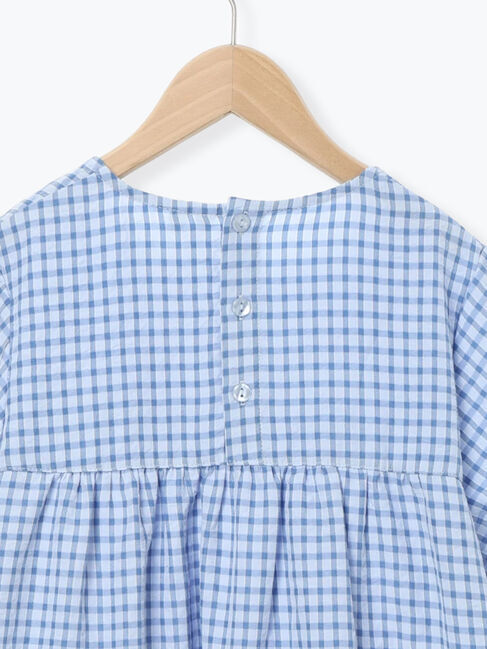 Samansa Mos2 Lagom「【140・150】チェック柄ティアードワンピース」|ワンピース|