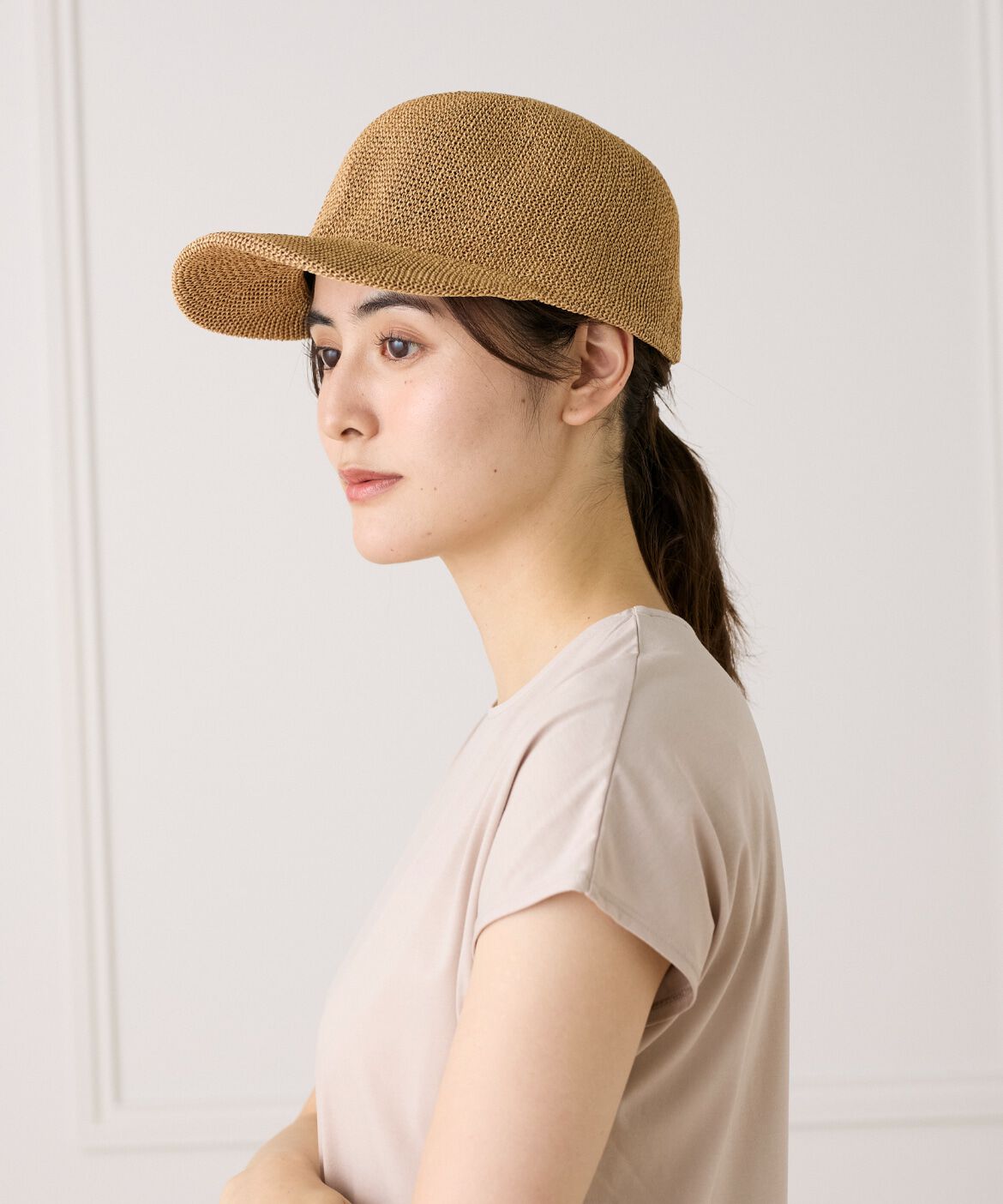 DAY by DAY it&rsquo;s international「ペーパーキャップ」|キャップ・キャスケット|キャメル1