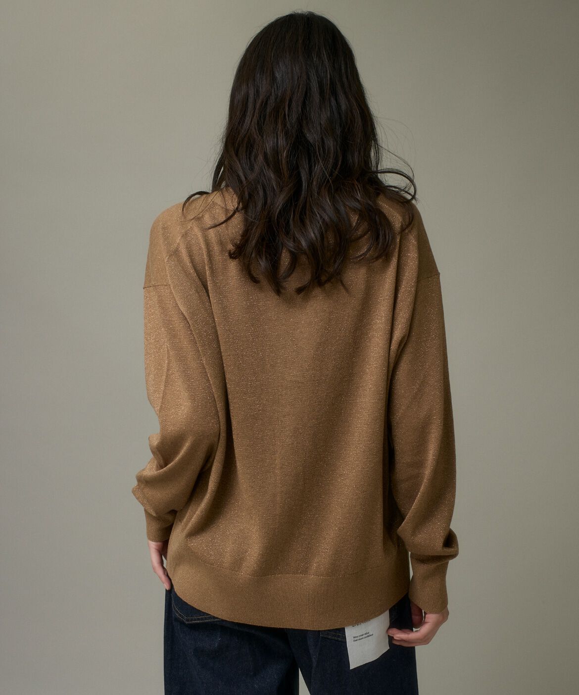 DAY by DAY it&rsquo;s international「Ｖネックラメカーディガン」|カーディガン|