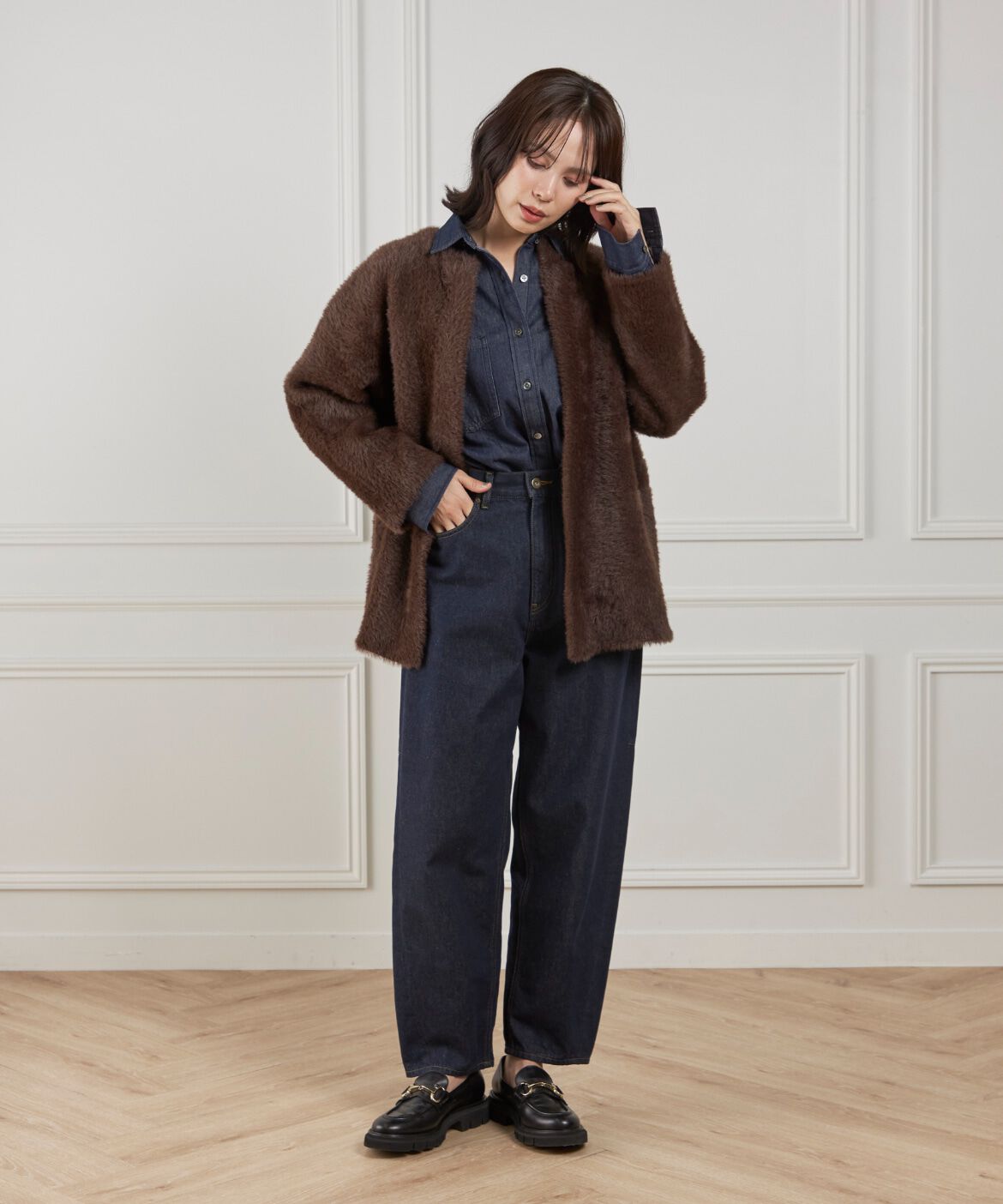 DAY by DAY it&rsquo;s international「フェザーニットコーディガン」|カーディガン|