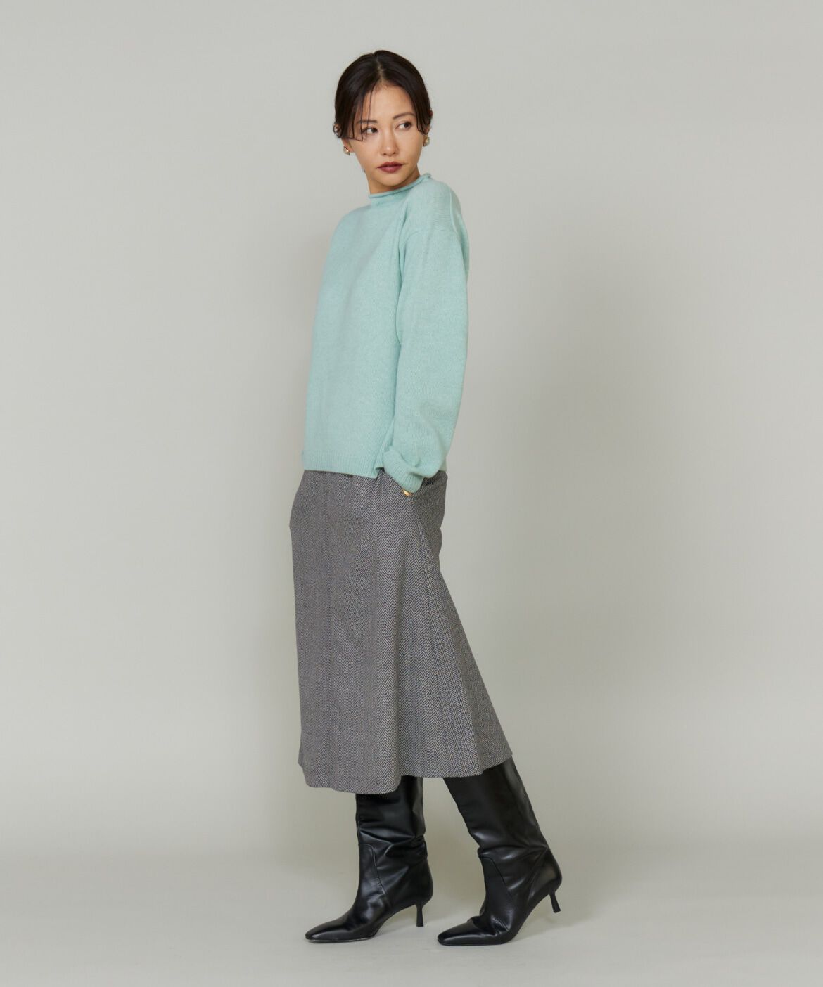 Le Souk「《大きいサイズ》Aラインスカート」|台形|