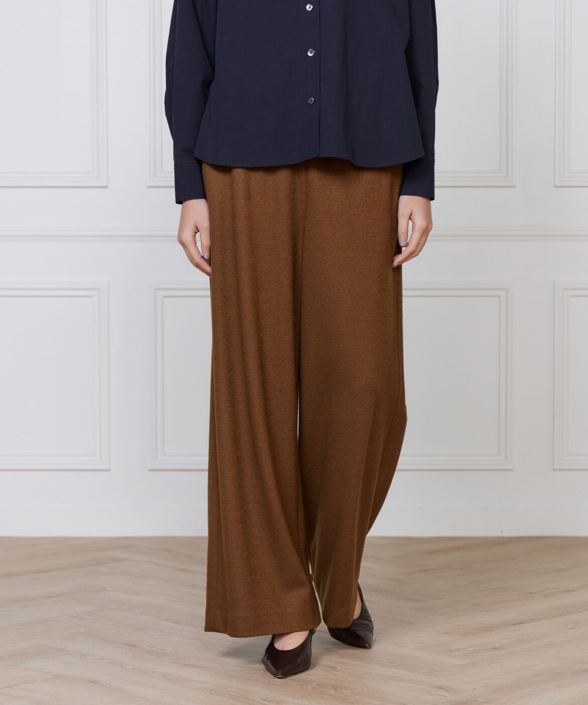 7-IDconcept.「ドロストストレートワイドパンツ」|その他|