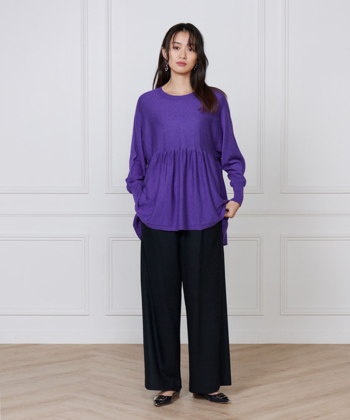 7-IDconcept.「ドロストストレートワイドパンツ」|その他|