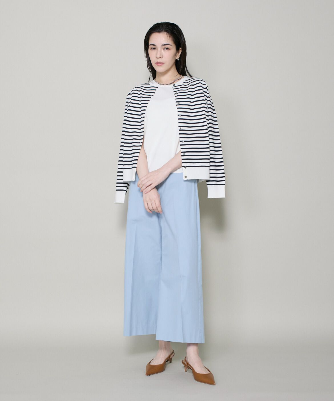 DAY by DAY it&rsquo;s international「強撚チノワイドクロップドパンツ」|チノ|