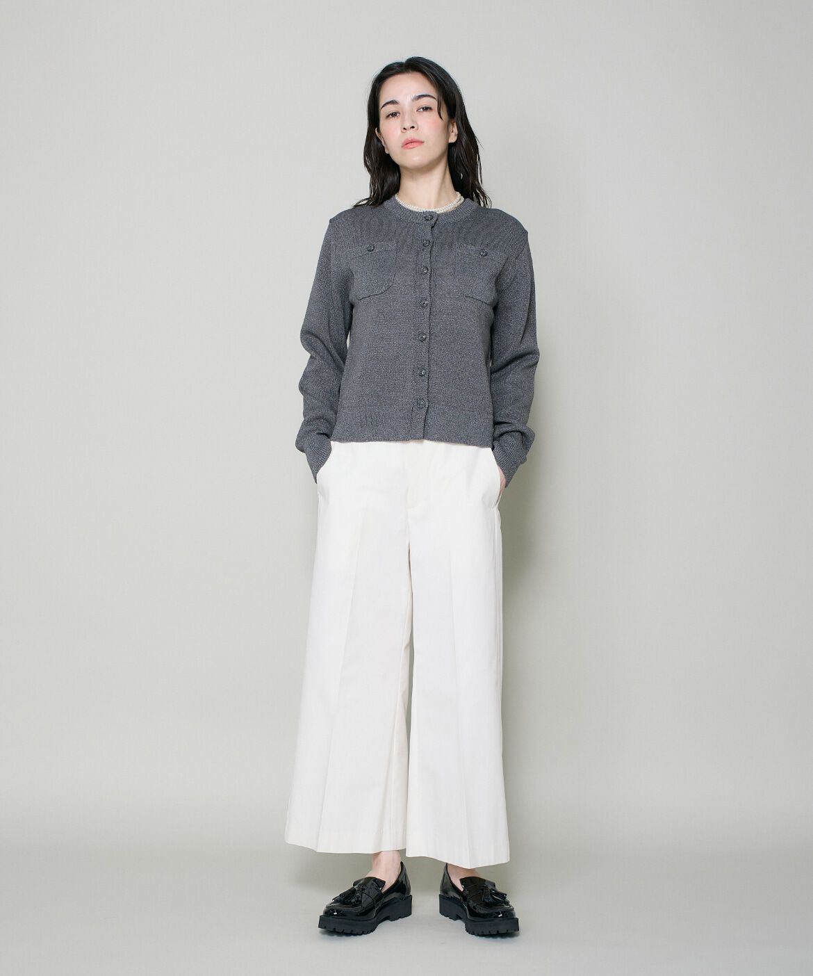 DAY by DAY it&rsquo;s international「強撚チノワイドクロップドパンツ」|チノ|