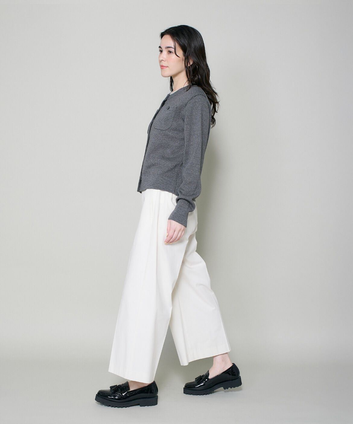 DAY by DAY it&rsquo;s international「強撚チノワイドクロップドパンツ」|チノ|