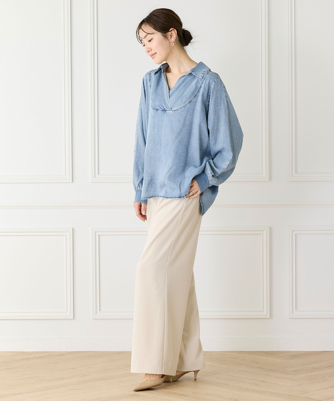 INED「イージーワイドパンツ」|その他|