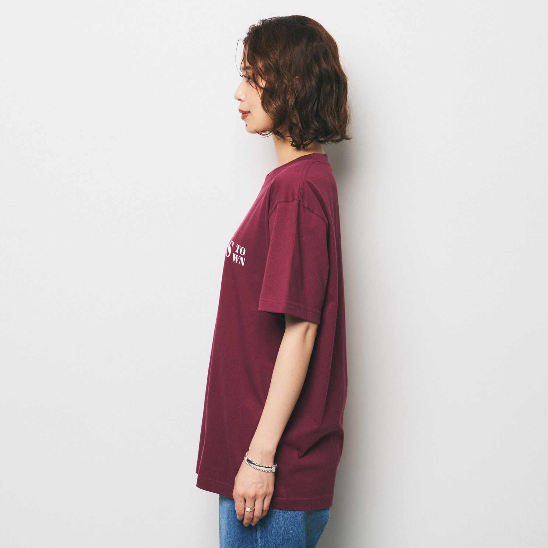 UNTITLED「【Healthy DENIM】Williams TownロゴTシャツ」|Tシャツ・カットソー|