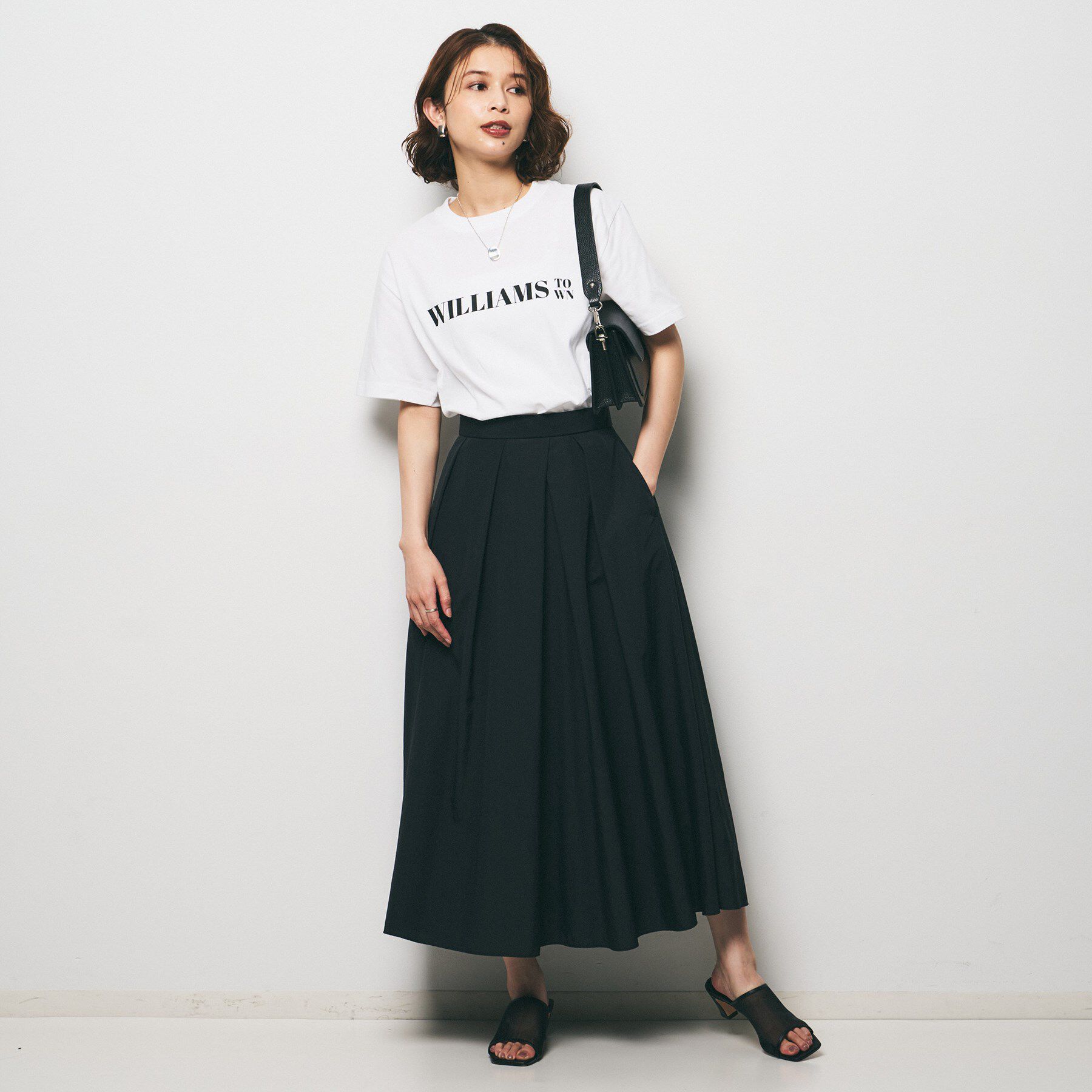 UNTITLED「【Healthy DENIM】Williams TownロゴTシャツ」|Tシャツ・カットソー|
