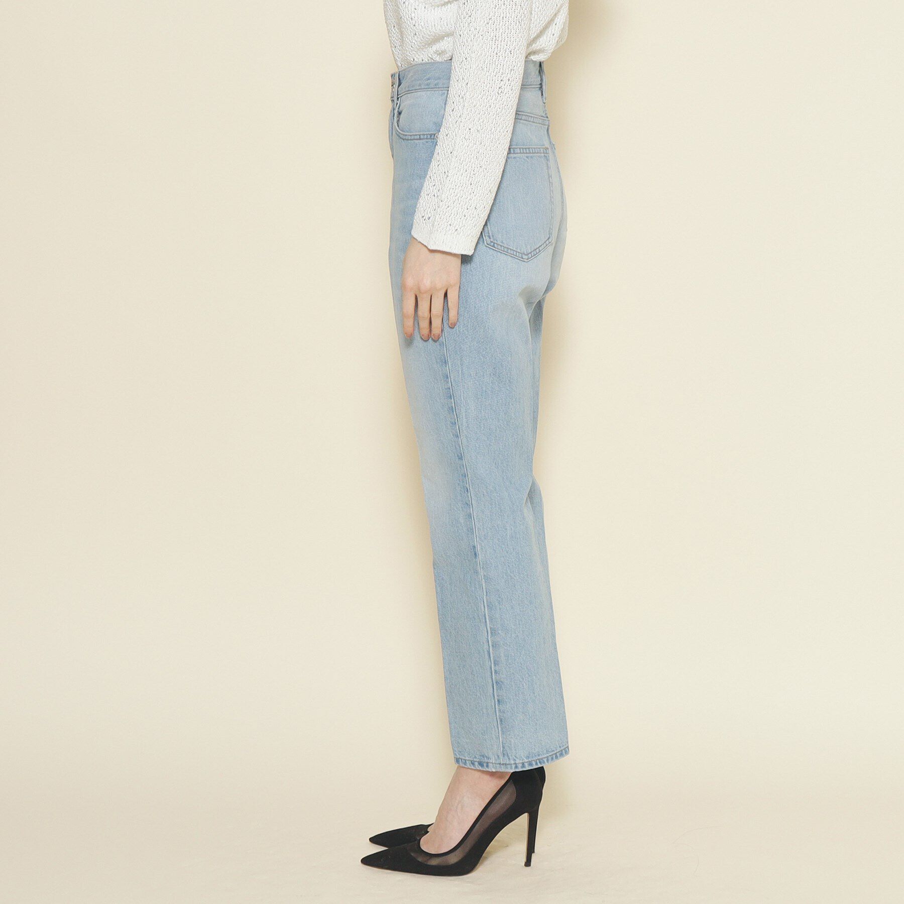 COUP DE CHANCE「【環境に配慮したデニム】細身デニムパンツ」|デニム|