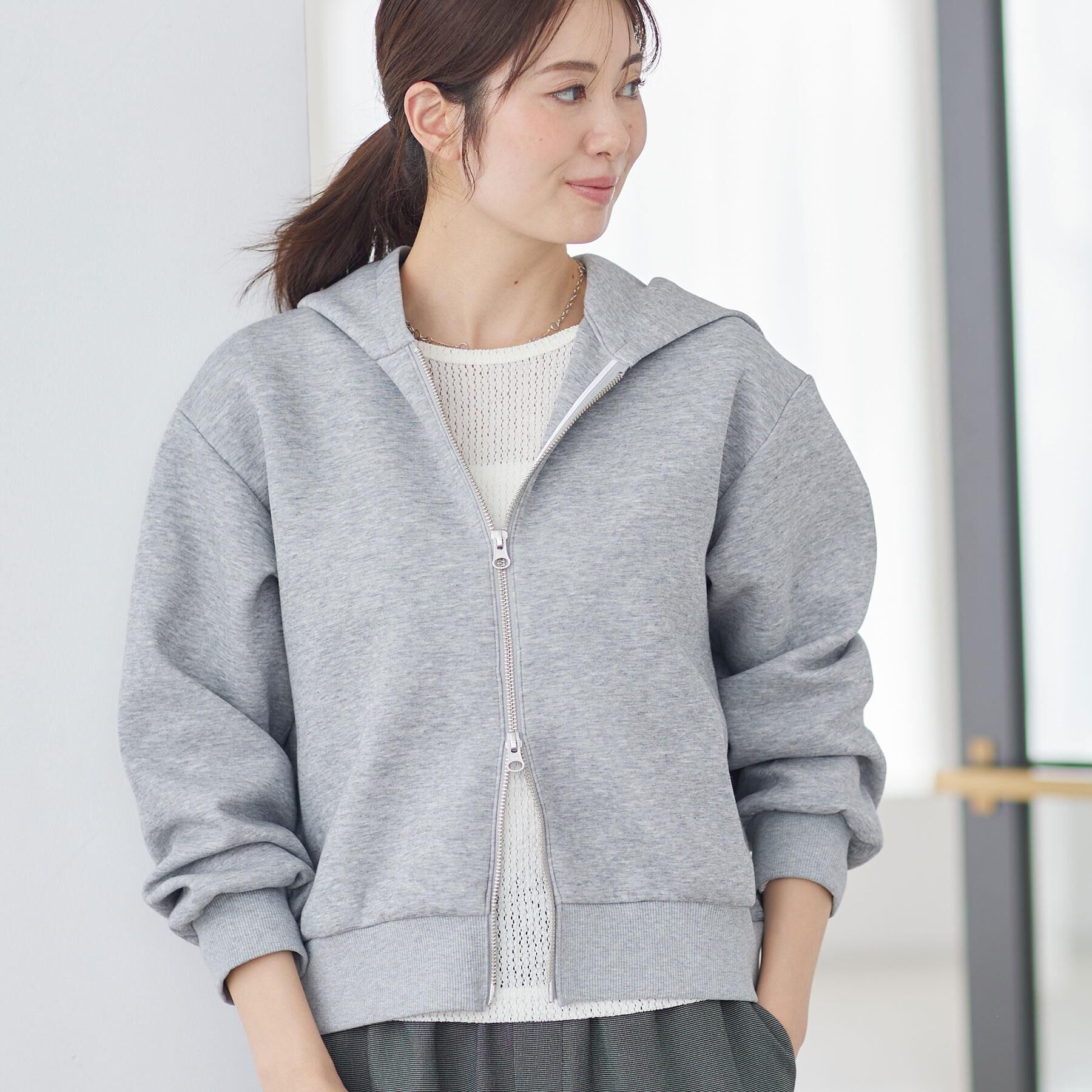 Reflect「ダブルジップドロップショルダーパーカー」|パーカー|