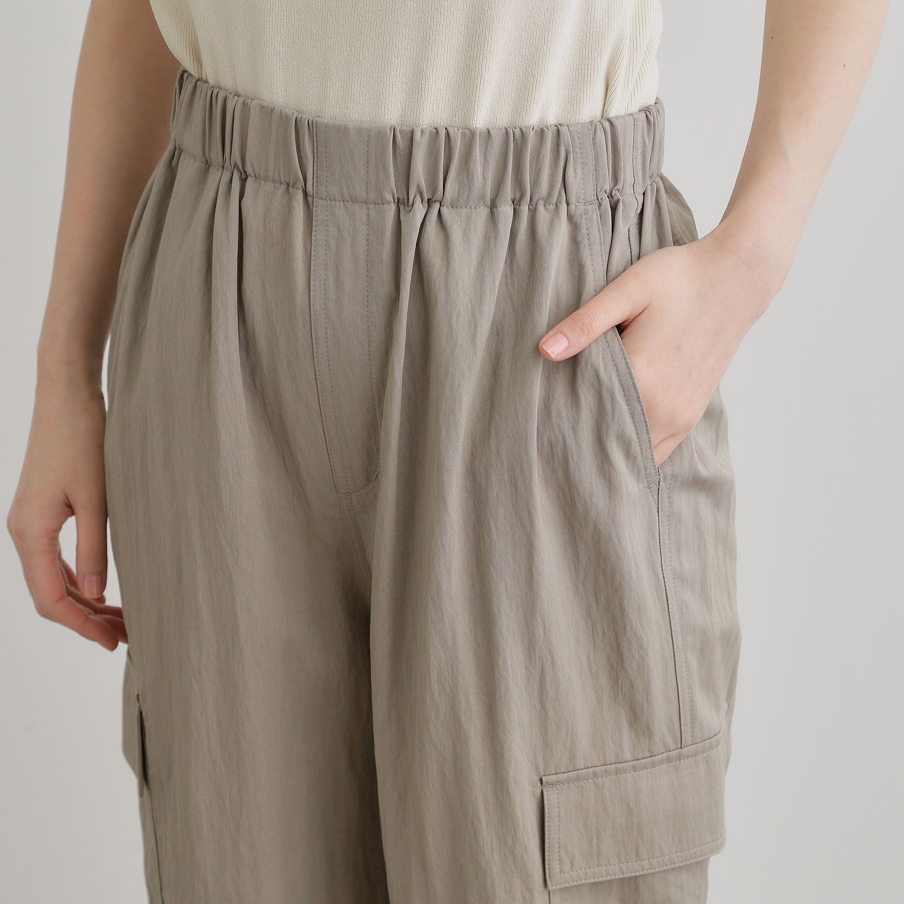 grove「【ひんやり】2WAYツイルカーゴパンツ」|その他|
