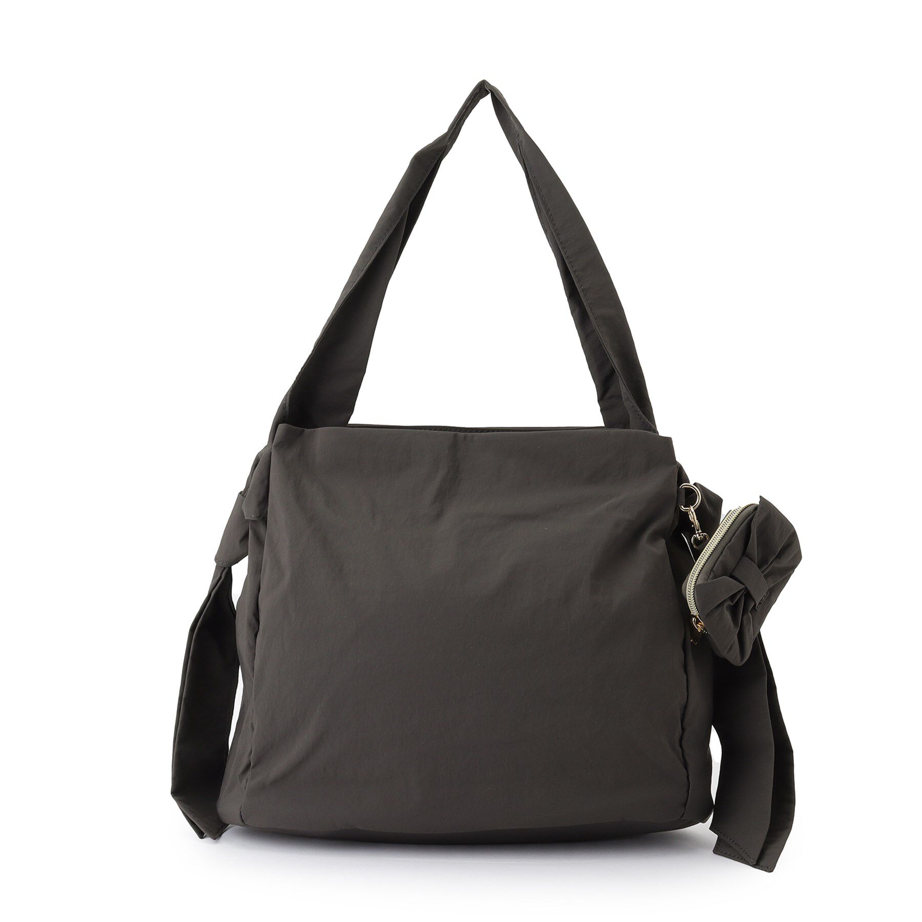 grove「【撥水】リボンチャームサイドノットショルダー」|ショルダー・メッセンジャー|