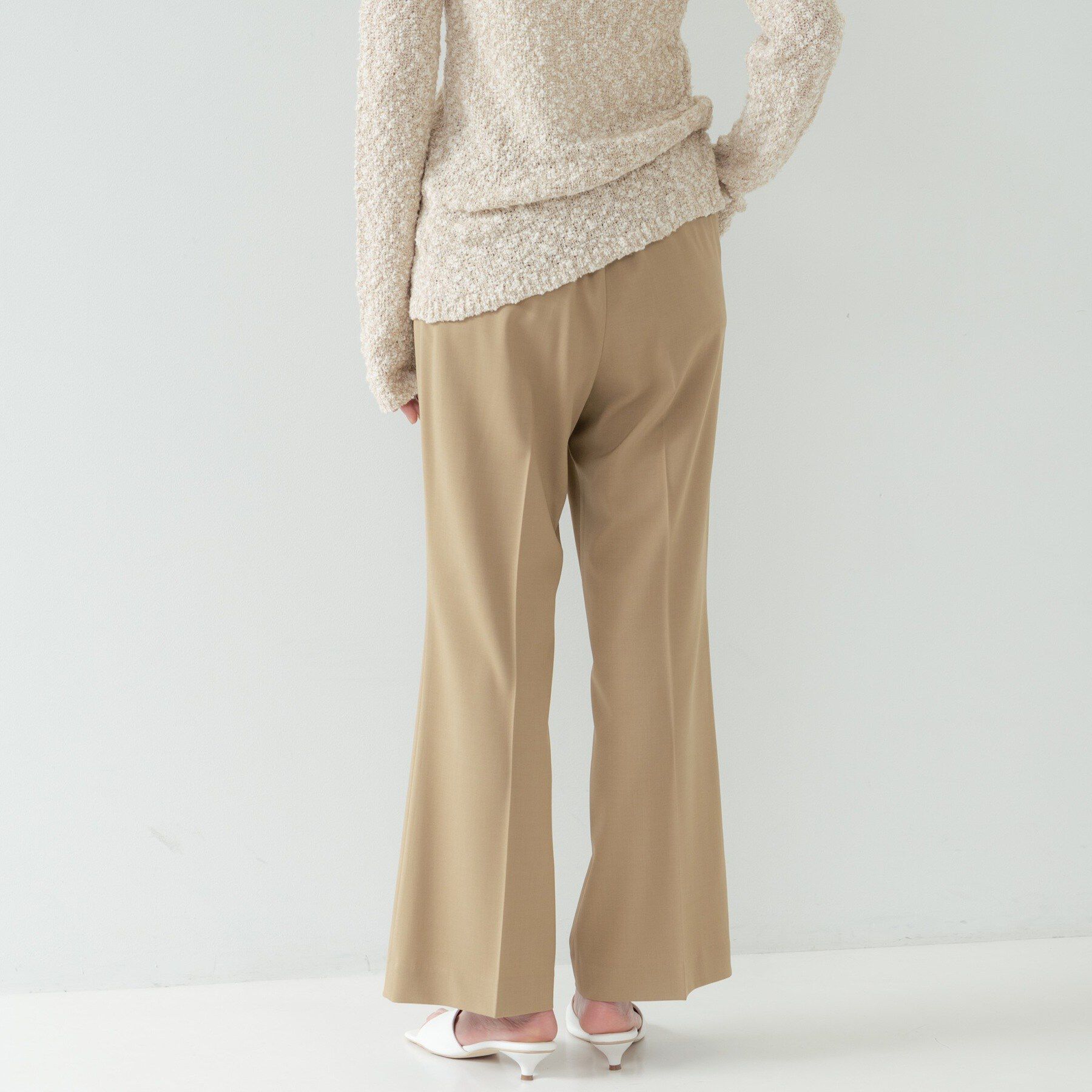 GALLEST「Comfy SET UP｜ストレートフレアパンツ【セットアップ対応／通勤／カセット服／接触冷感／UV」|その他|