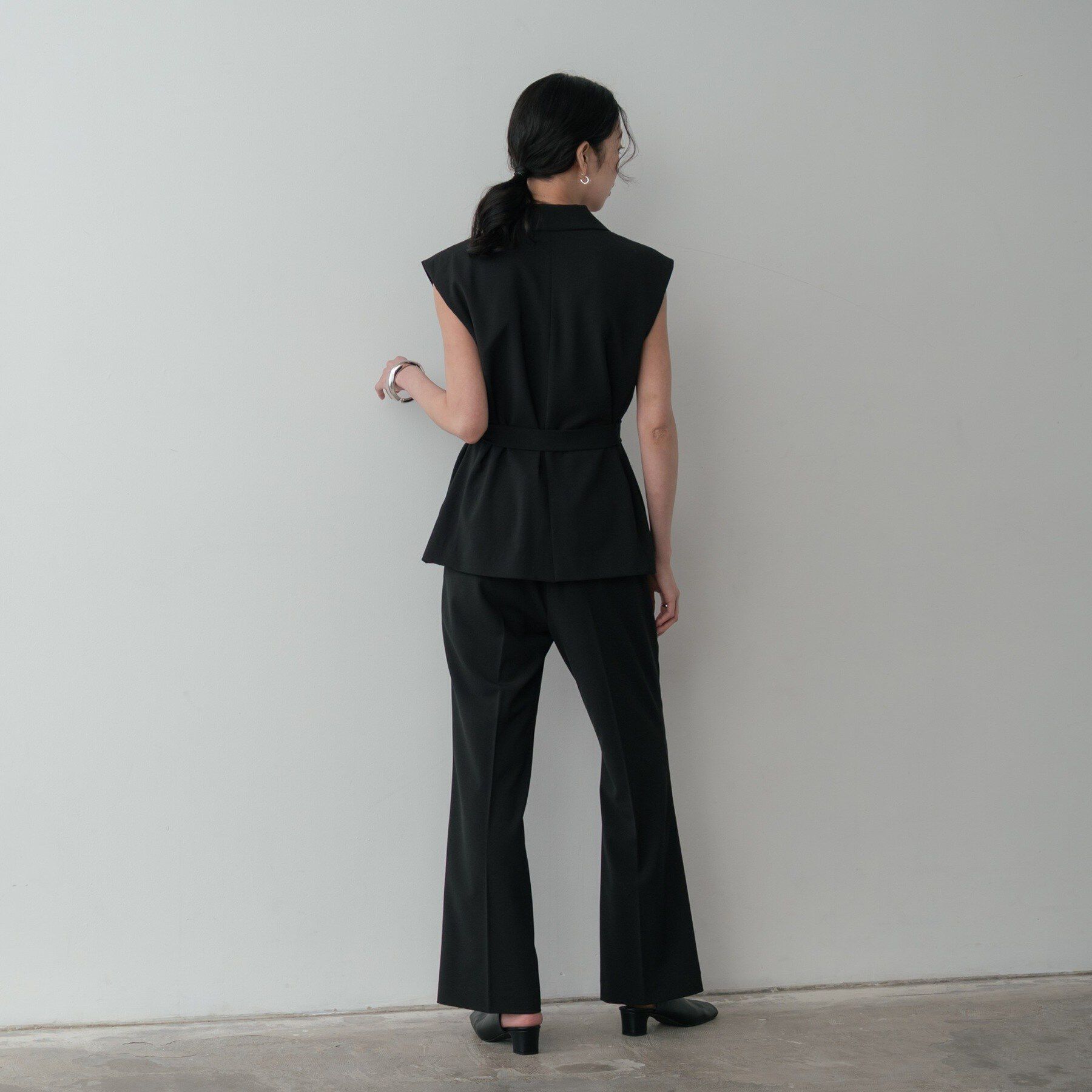 GALLEST「Comfy SET UP｜ストレートフレアパンツ【セットアップ対応／通勤／カセット服／接触冷感／UV」|その他|