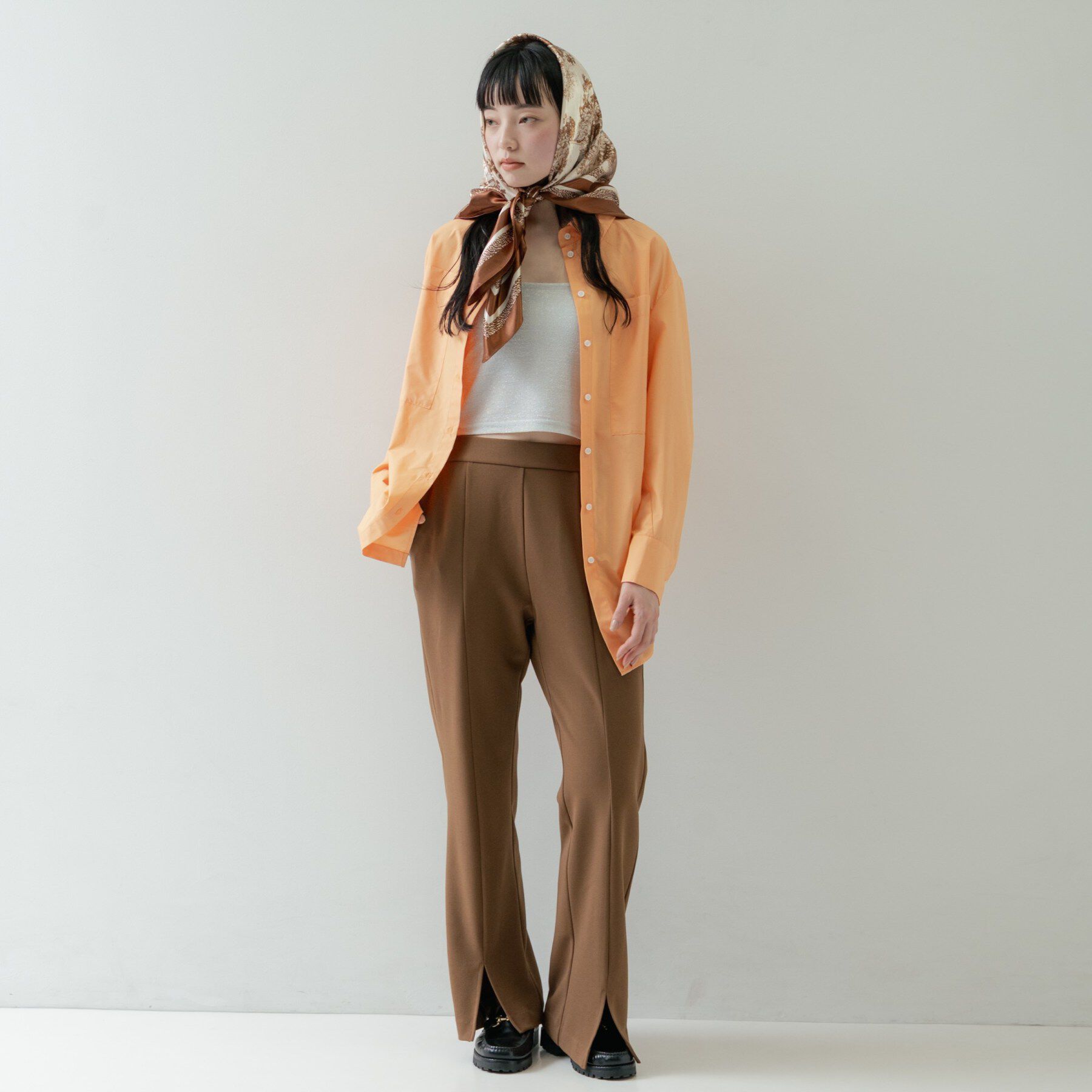 GALLEST「Timeless｜ビッグポケットフォルムシャツ【接触冷感】」|シャツ・ブラウス|