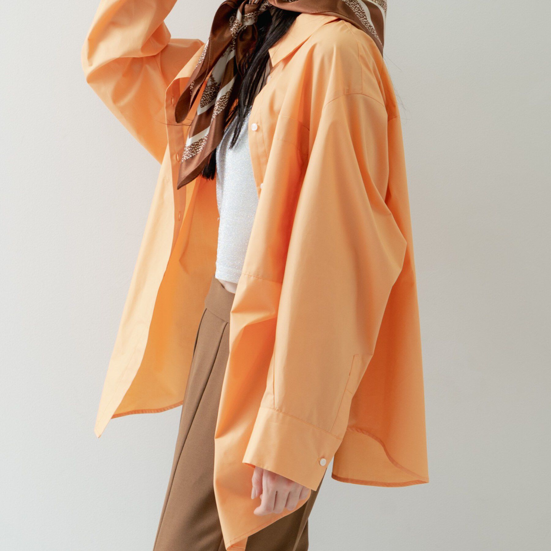 GALLEST「Timeless｜ビッグポケットフォルムシャツ【接触冷感】」|シャツ・ブラウス|