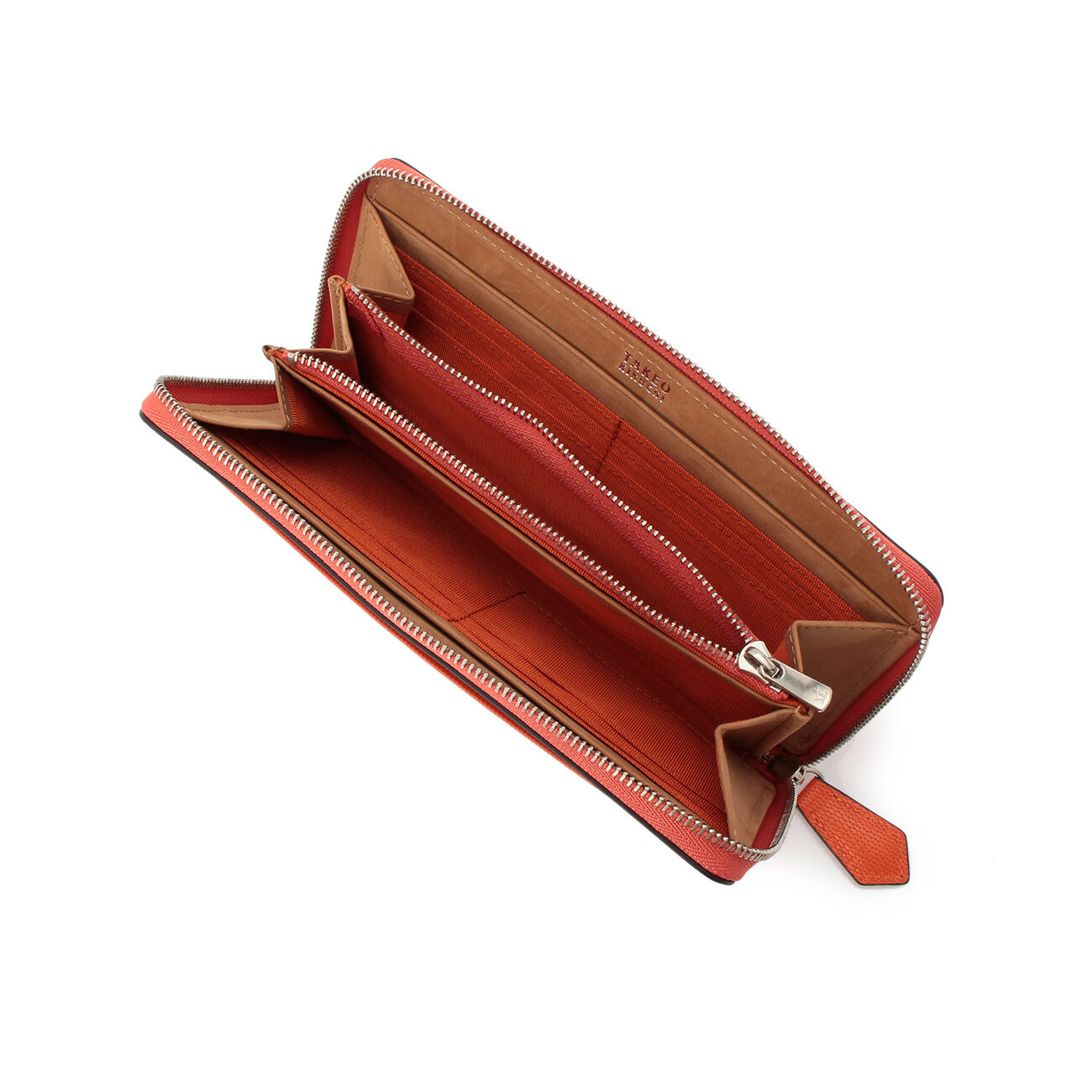 TAKEO KIKUCHI「【ソフト＆ナチュラル】ミニメッシュ レザー　ラウンドファスナー長財布」|財布|