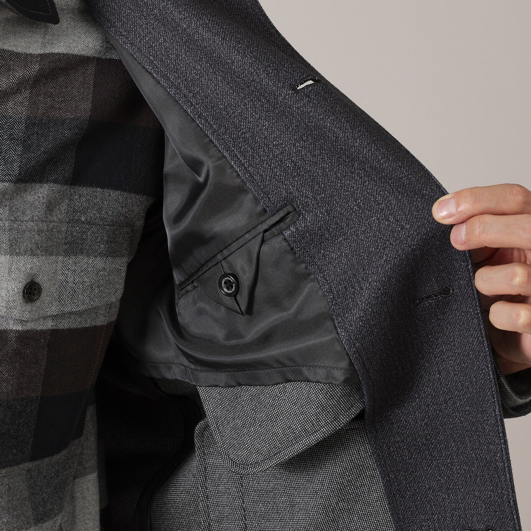 TAKEO KIKUCHI「【DOWN FABRIC】ダウンファブリック スタンドカラーブルゾン」|ブルゾン・スタジャン|