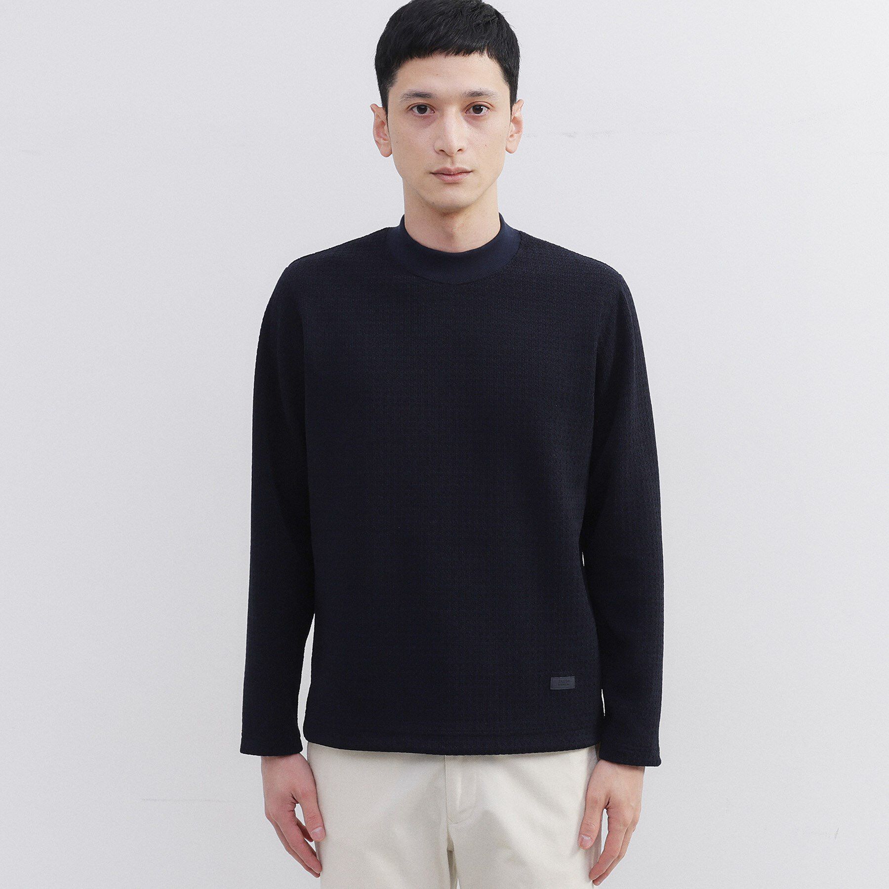 TAKEO KIKUCHI「モールクオーターモックネック」|Tシャツ・カットソー|