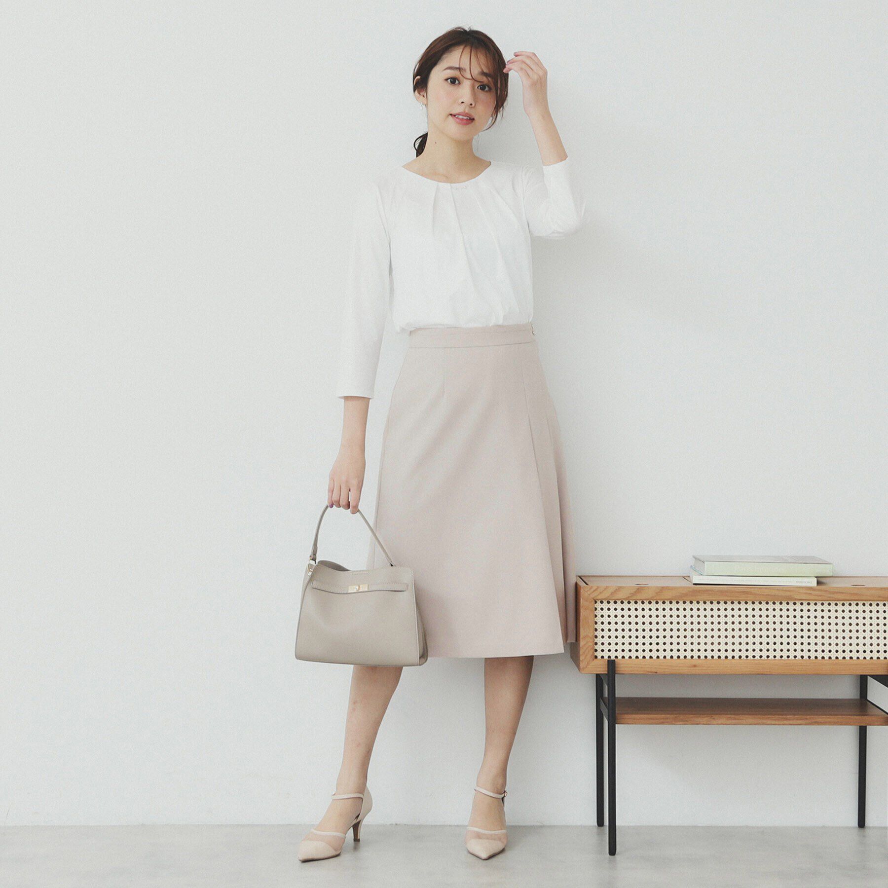 index「Aラインフレアスカート/セットアップ対応可【洗濯機洗い可/イージーアイロン/抗ピル】」|スカート|