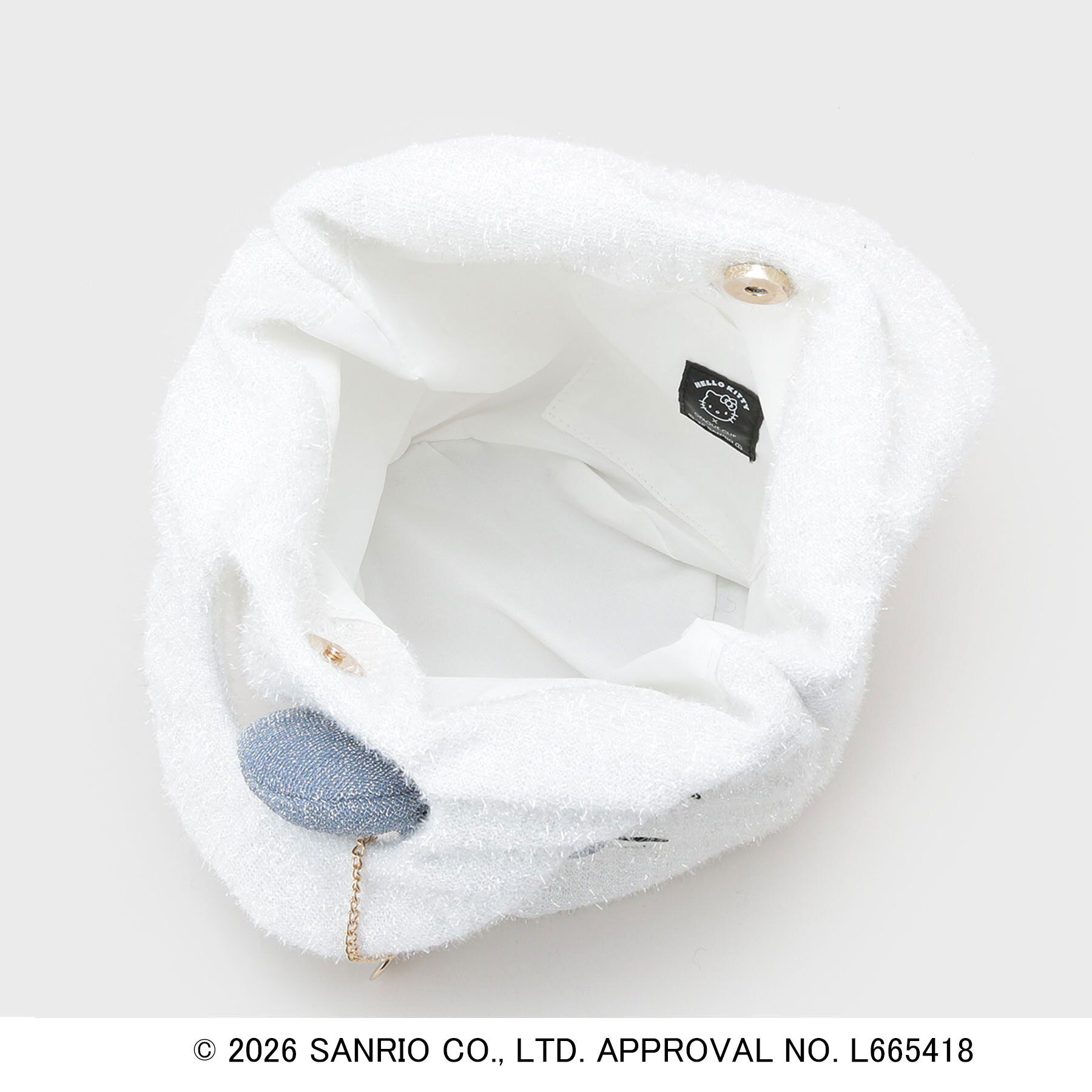 OPAQUE.CLIP「◆【ハローキティ】キラふわマルシェバッグ」|ハンドバッグ|