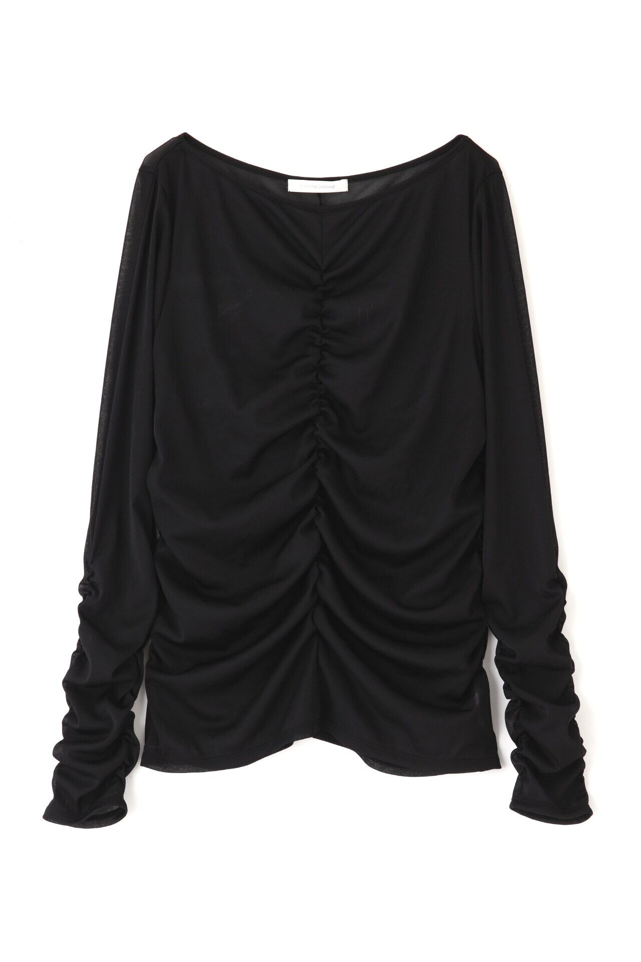  「◆シアーギャザーカットソー」|Tシャツ・カットソー|