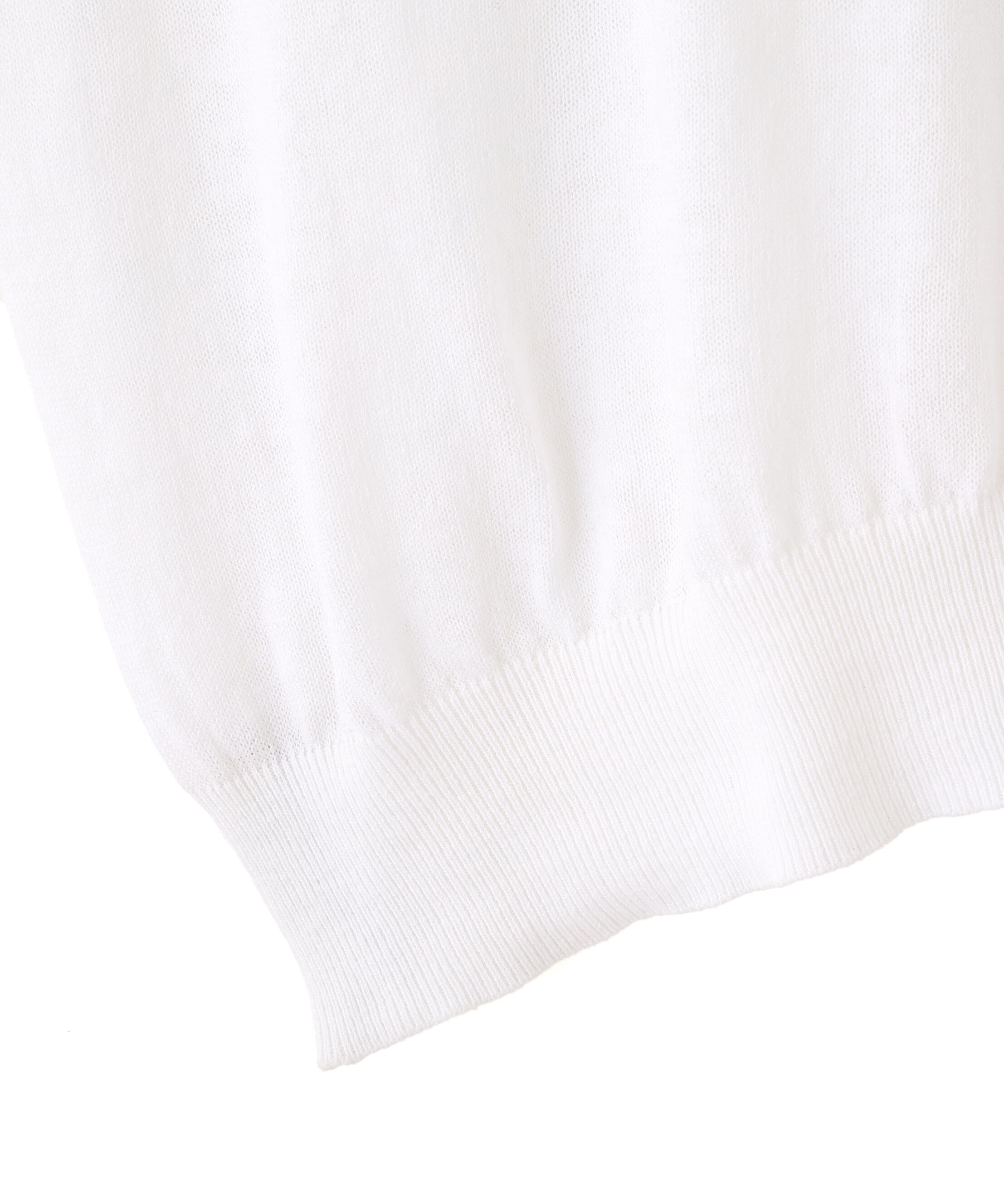 YLEVE 「YLEVE / COTTON LINEN KNIT ASYMMETRY PULLOVER」|ニット・セーター|