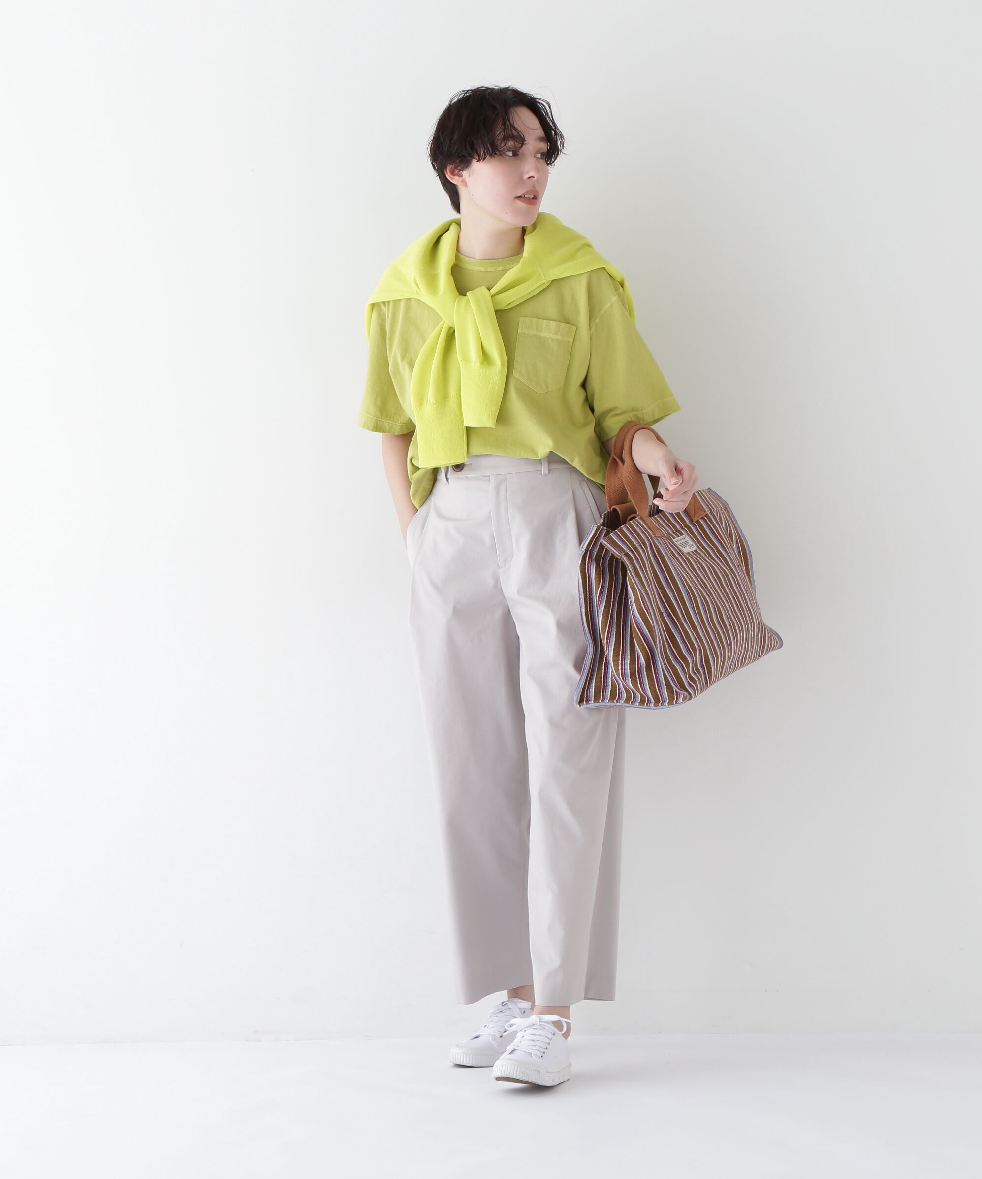  「◆ドビーストレッチワンタックセミワイドパンツ」|その他|