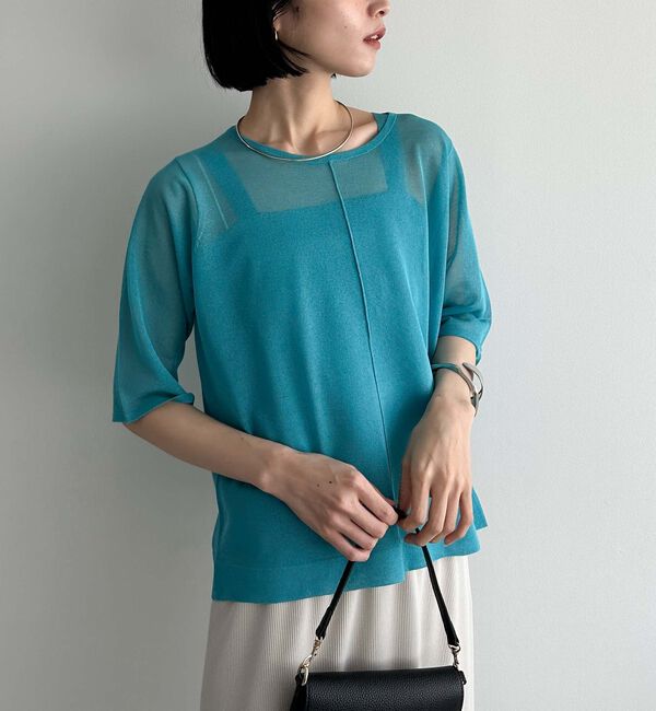 Doux archives「シアーニットアンサンブル」|カーディガン|