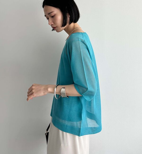 Doux archives「シアーニットアンサンブル」|カーディガン|