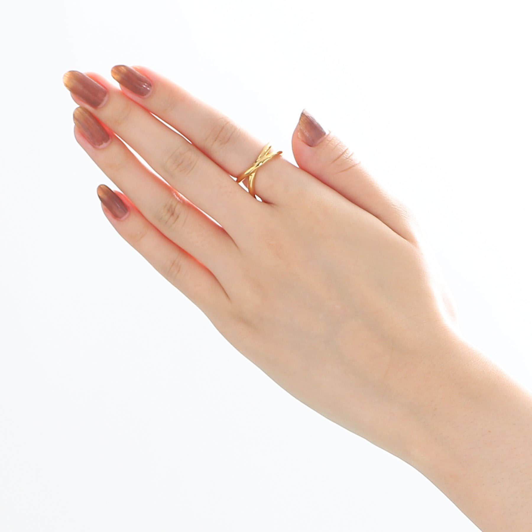 COCOSHNIK ONKITSCH「シルバー ラインリング フロート GP」|リング|