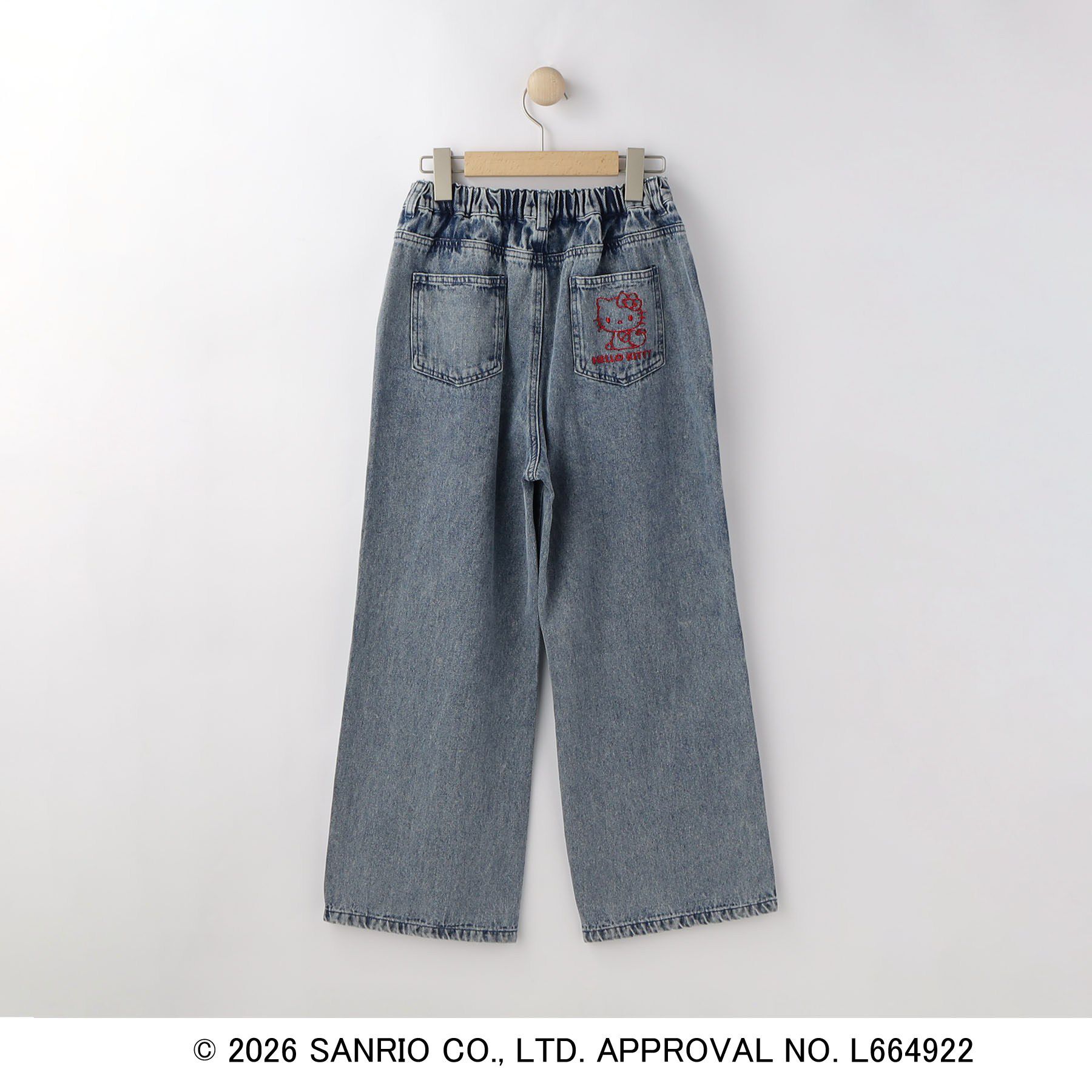 SHOO･LA･RUE「【サンリオキャラクターズ】ハローキティ刺繍デニム」|その他|