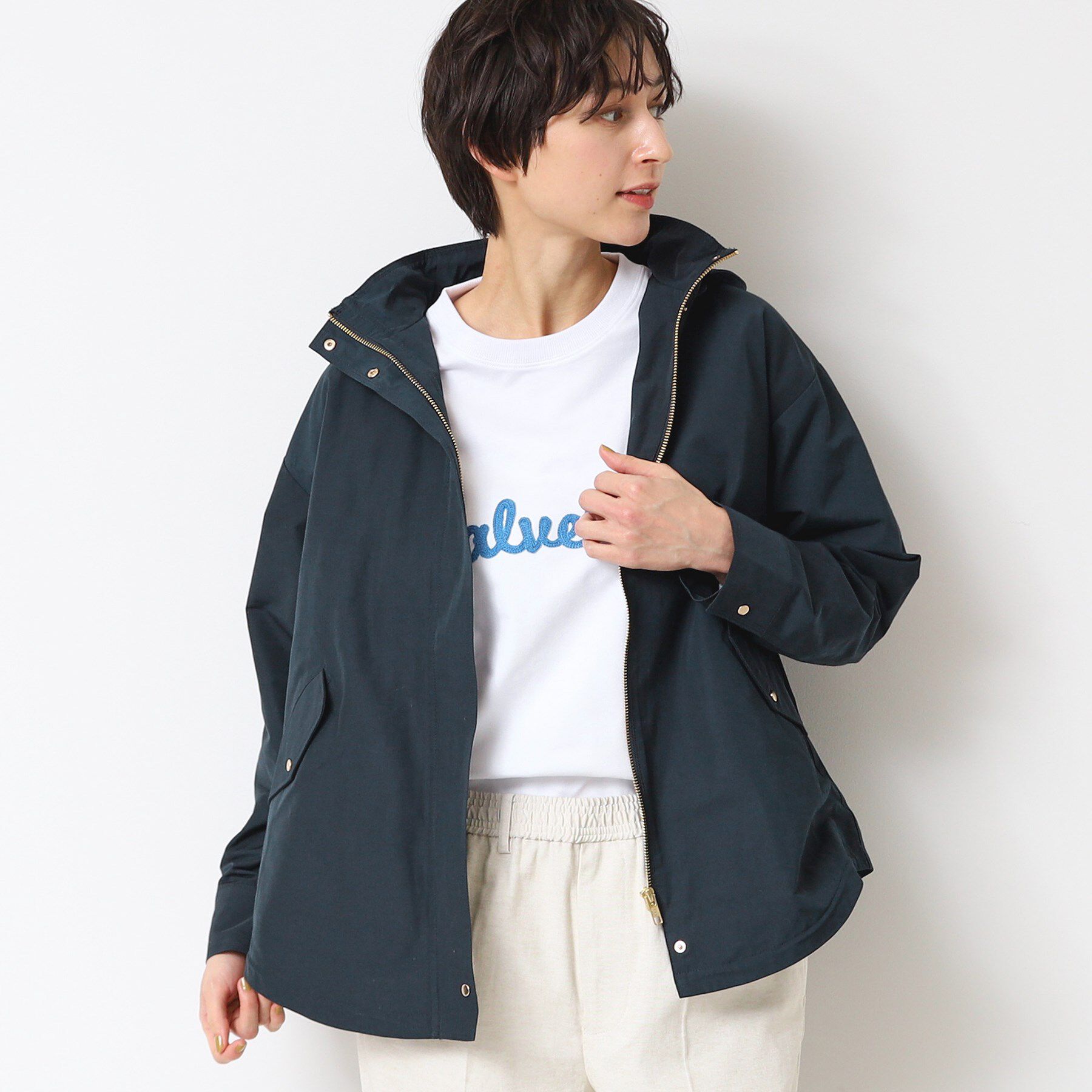 Dessin「【撥水・洗える】2WAYマウンテンパーカ（S～L）」|ブルゾン・スタジャン|