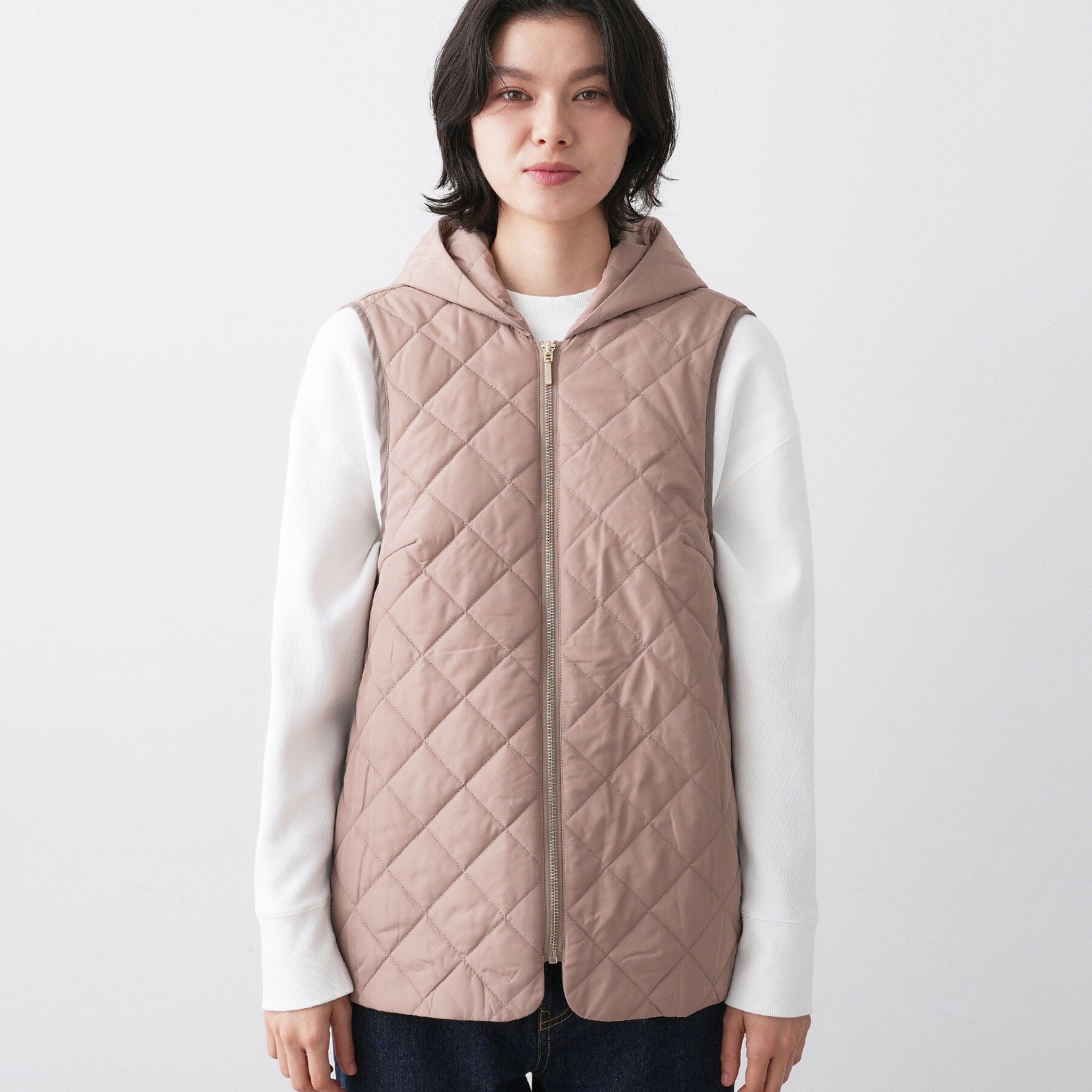 Dessin「【4WAY/洗える】ベスト付き中綿キルトコート」|その他|