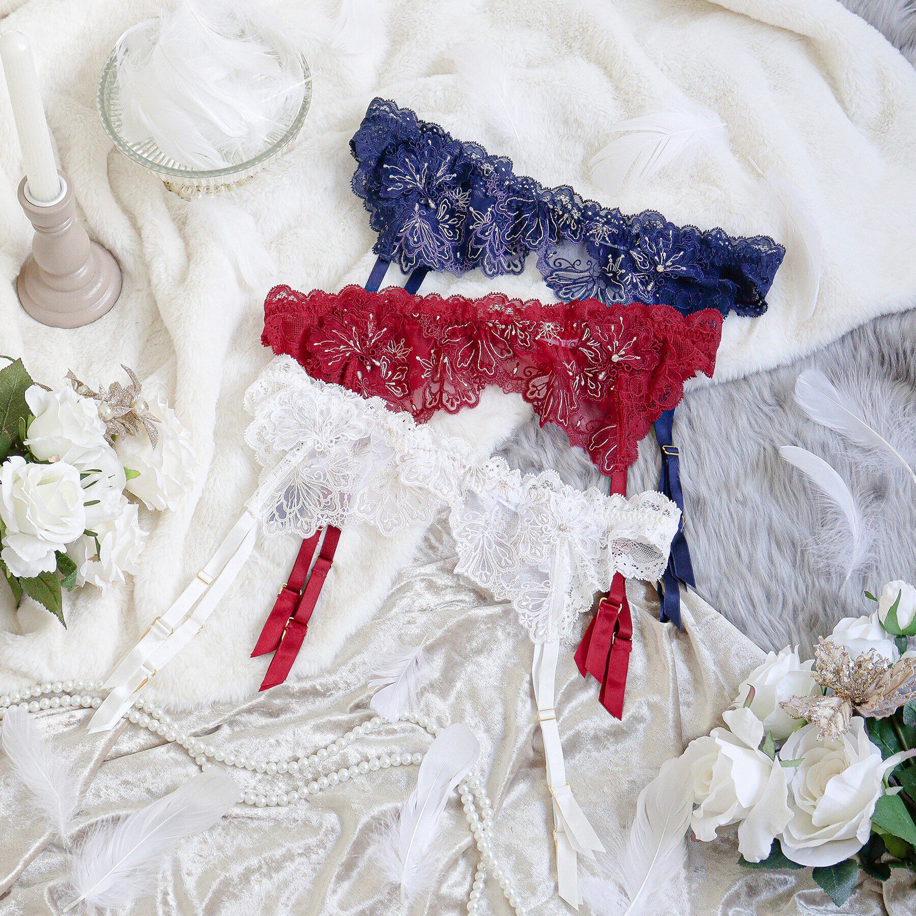 Risa Magli「カロリーネ ガーターベルト」|インナー|