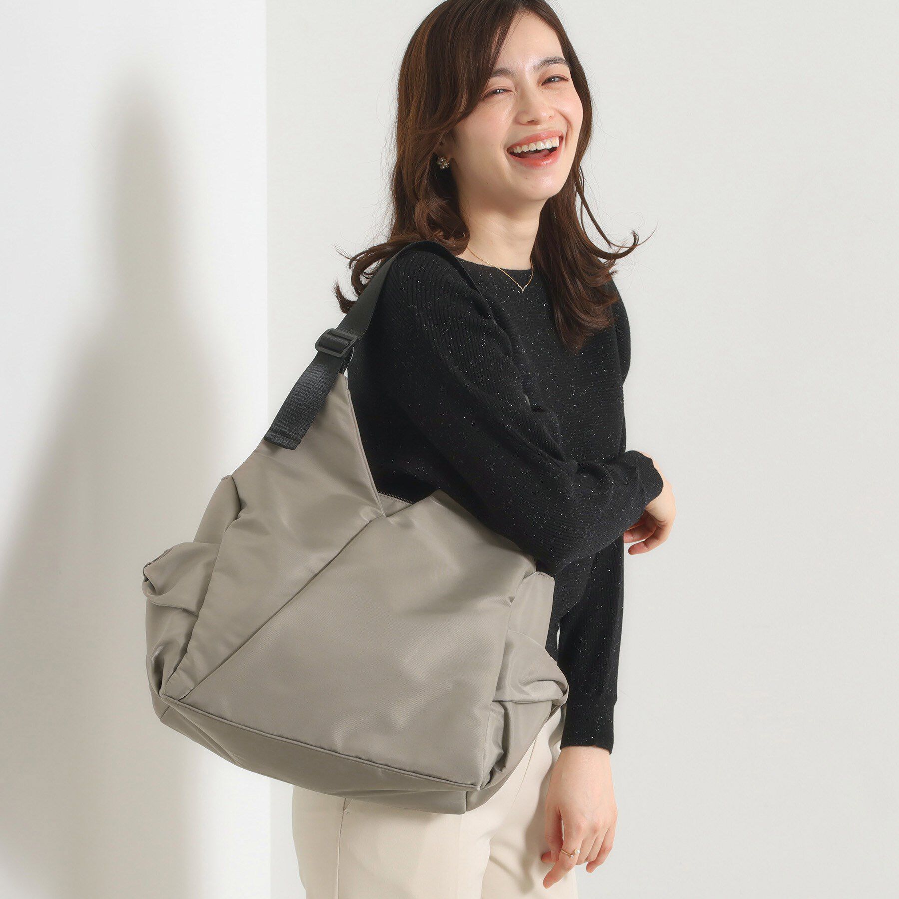 ITS&rsquo;DEMO「【撥水／11ポケット】リボンモチーフマザーズトート」|トートバッグ|