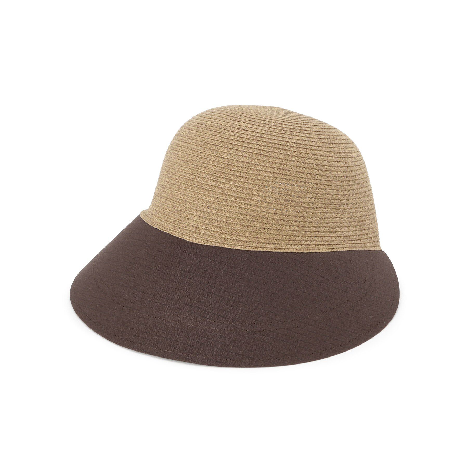 ITS&rsquo;DEMO「【UVケア】ブレードコンビキャップ」|キャップ・キャスケット|ブラウン(043)