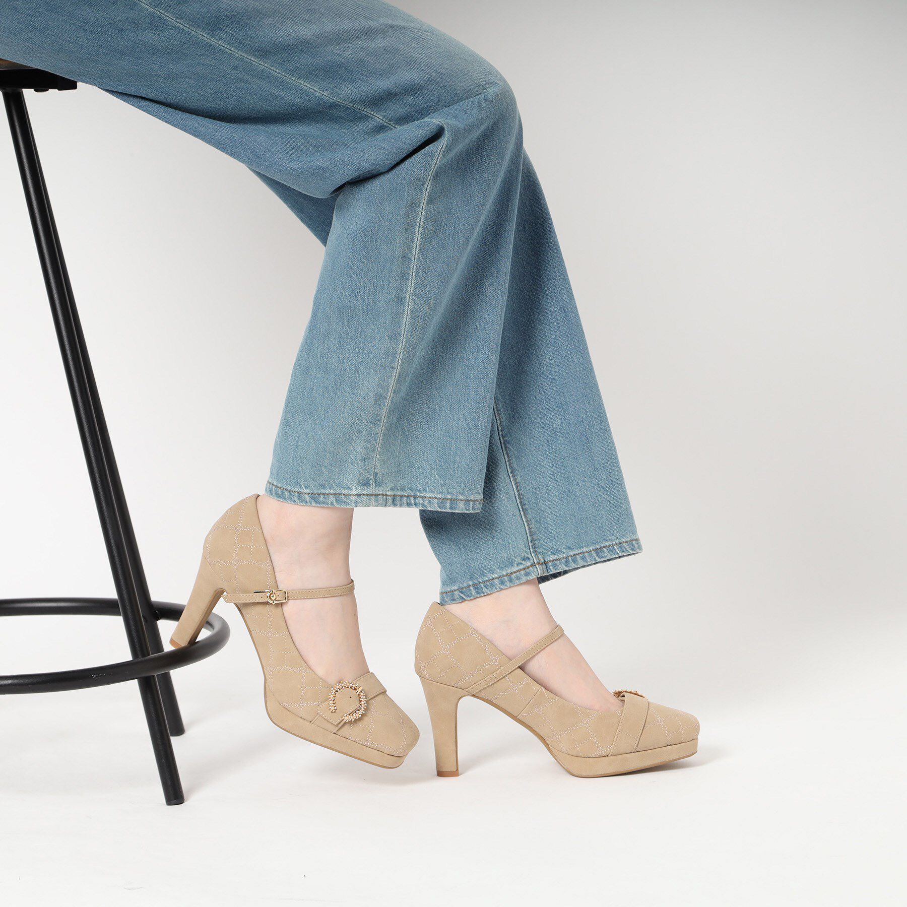 ESPERANZA「《先行予約》オリジナルキルティングパンプス」|パンプス|