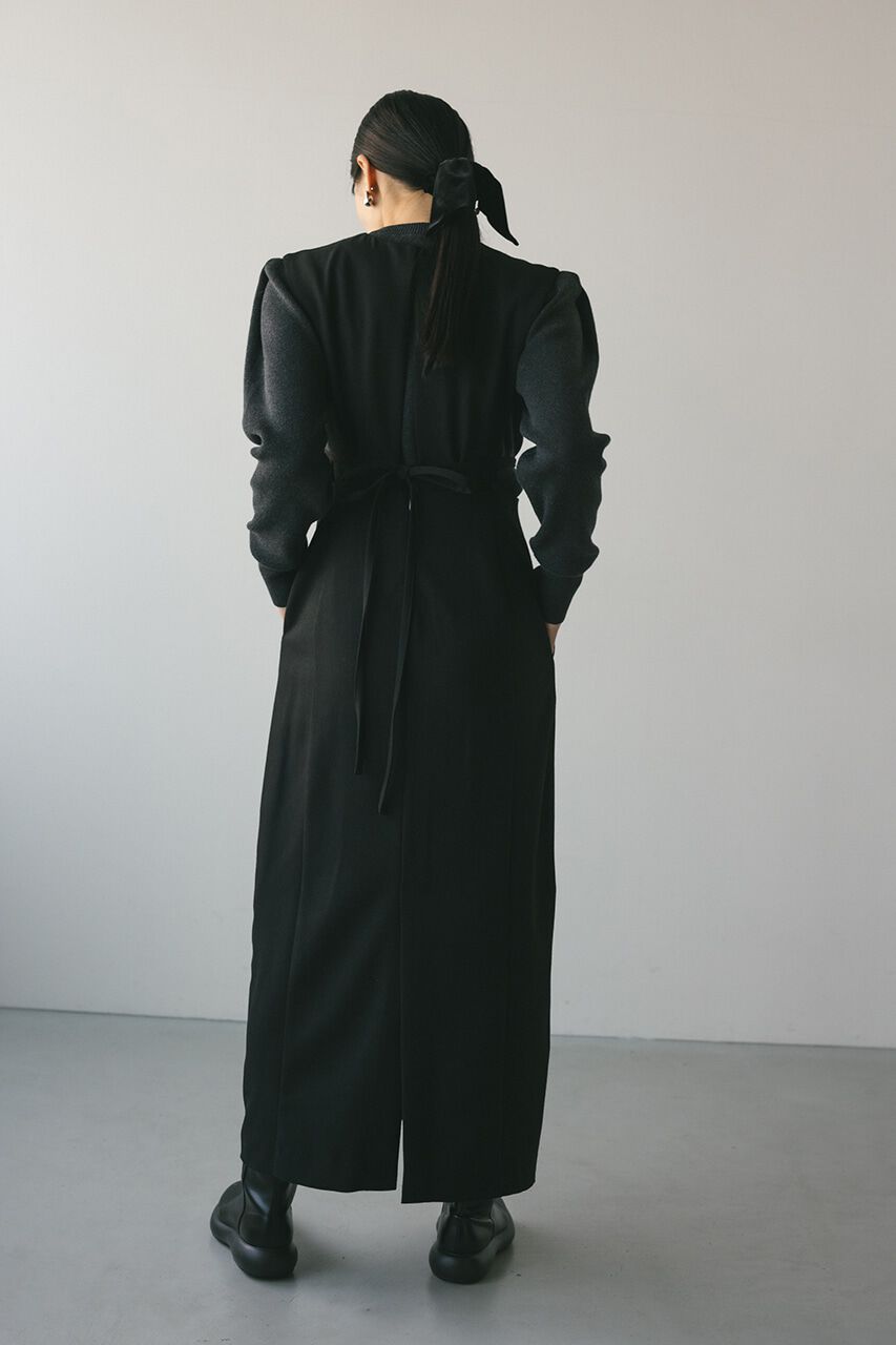 STYLEMIXER「バックリボンジャンパーワンピース」|ワンピース|