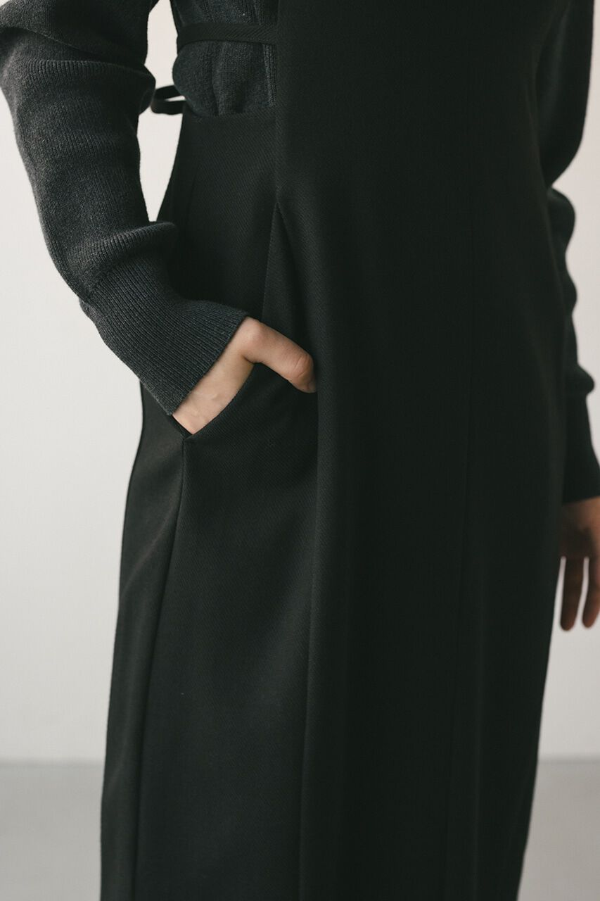 STYLEMIXER「バックリボンジャンパーワンピース」|ワンピース|