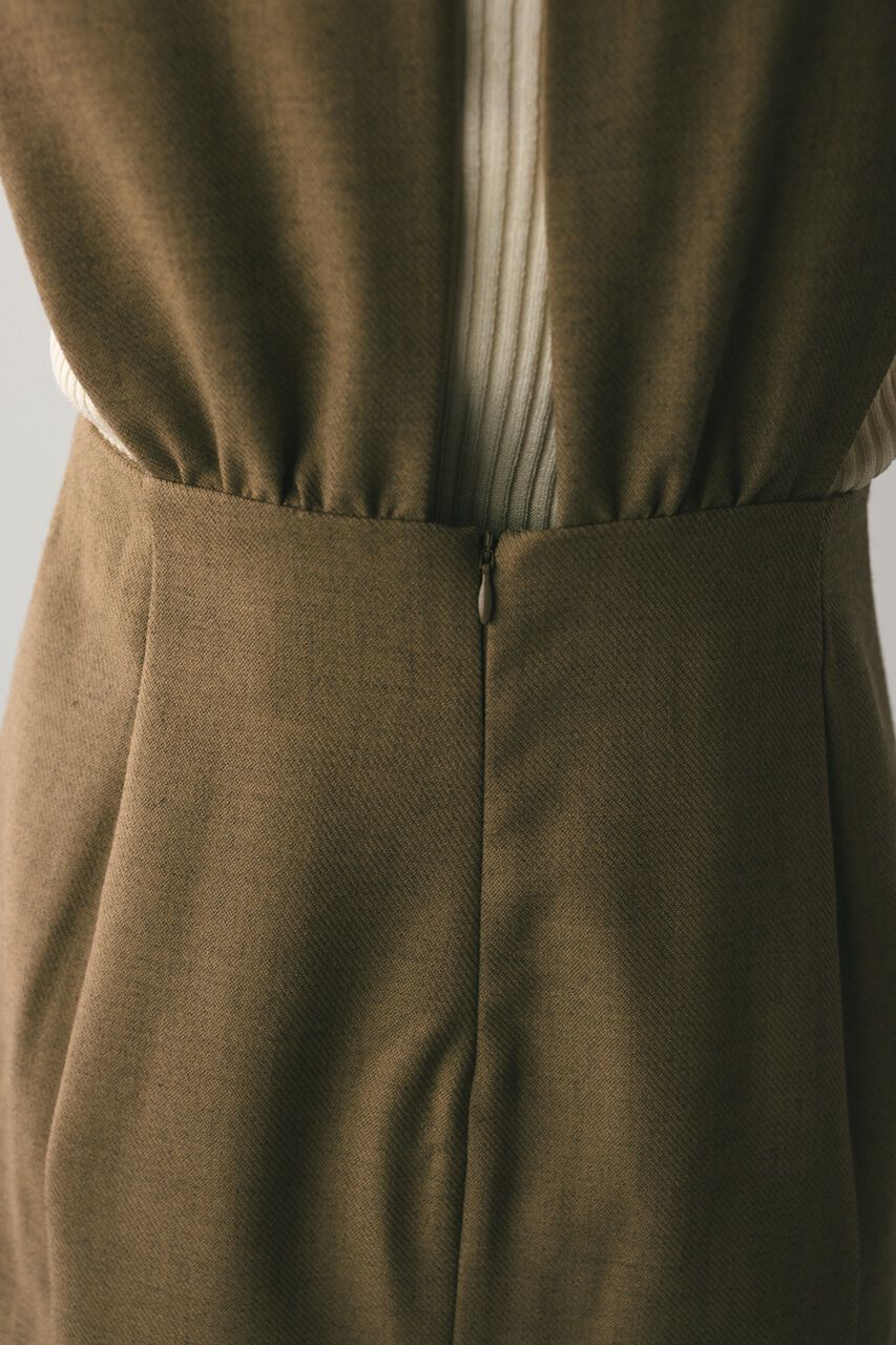 STYLEMIXER「バックリボンジャンパーワンピース」|ワンピース|