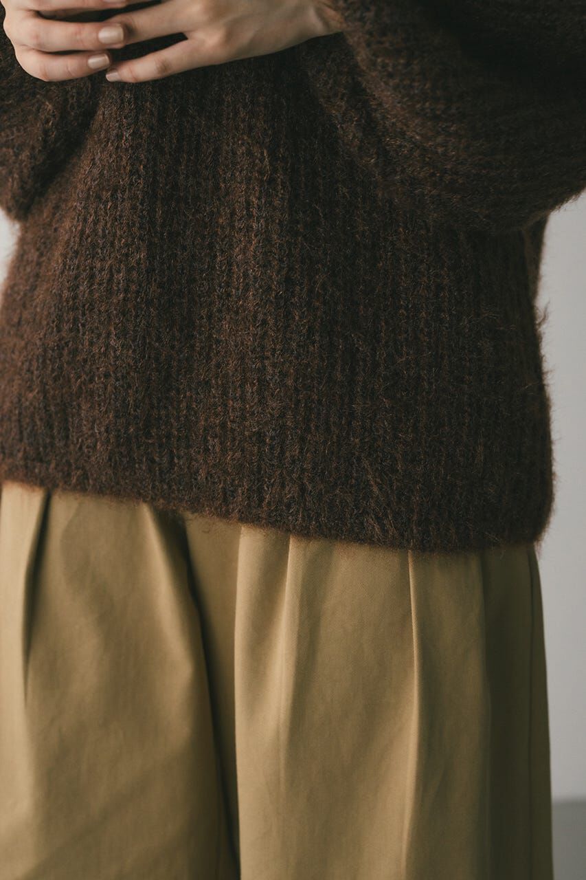 STYLEMIXER「ミックスヘアリーボリュームニット」|ニット・セーター|