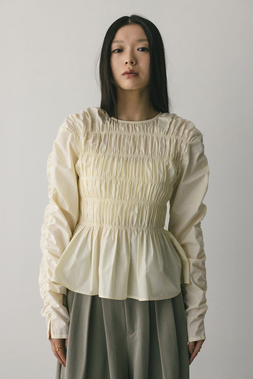 STYLEMIXER「シャーリングブラウス」|シャツ・ブラウス|